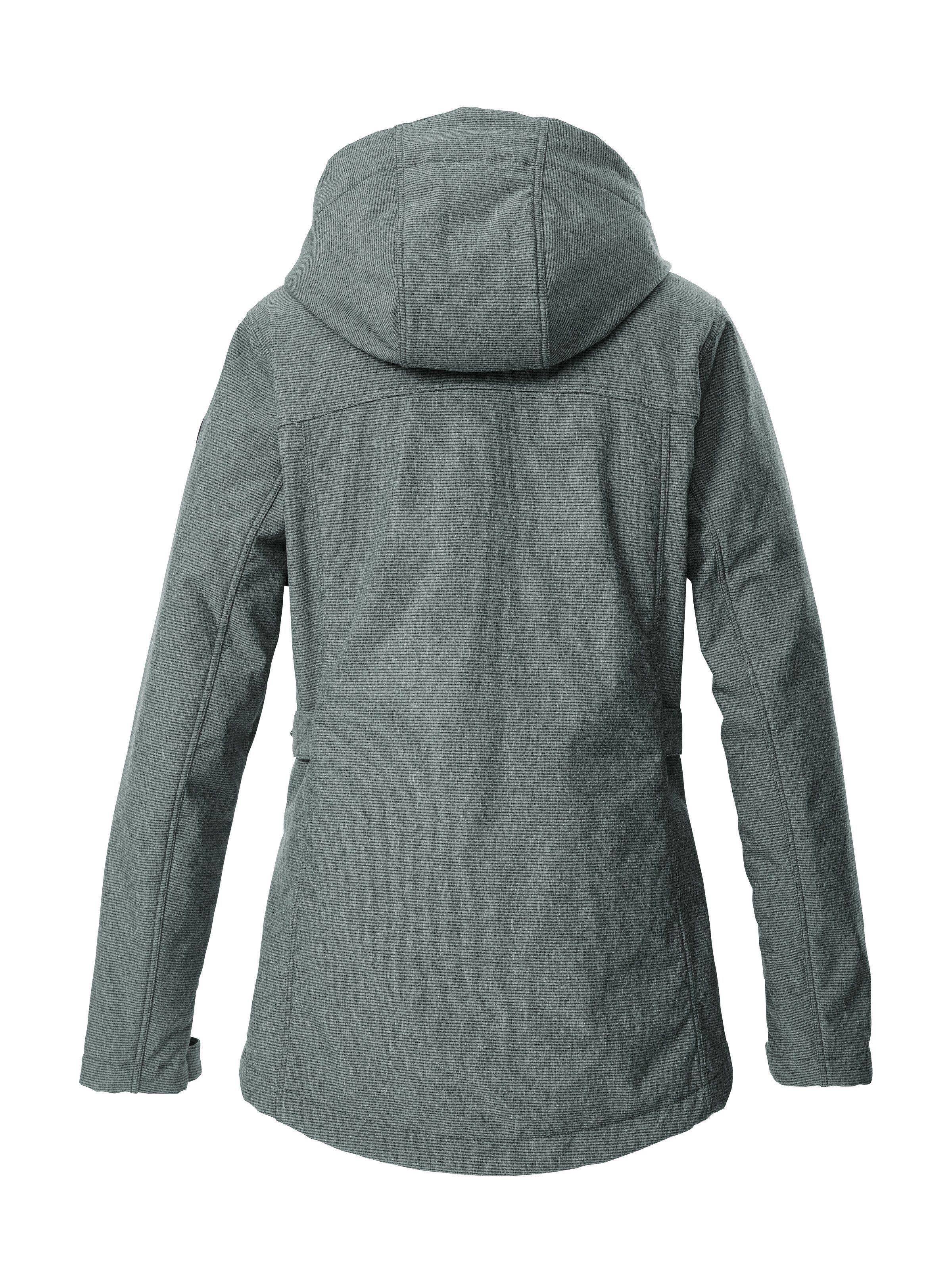 G.I.G.A. DX by killtec Softshelljacke GW 35 WMN SFTSHLL JCKT Wasserdichte, atmungsaktive Softshelljacke mit abnehmbarer Kapuze – Bild 2 von 2