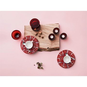 IITTALA Leerglas Glas Kastehelmi Cranberry Rot