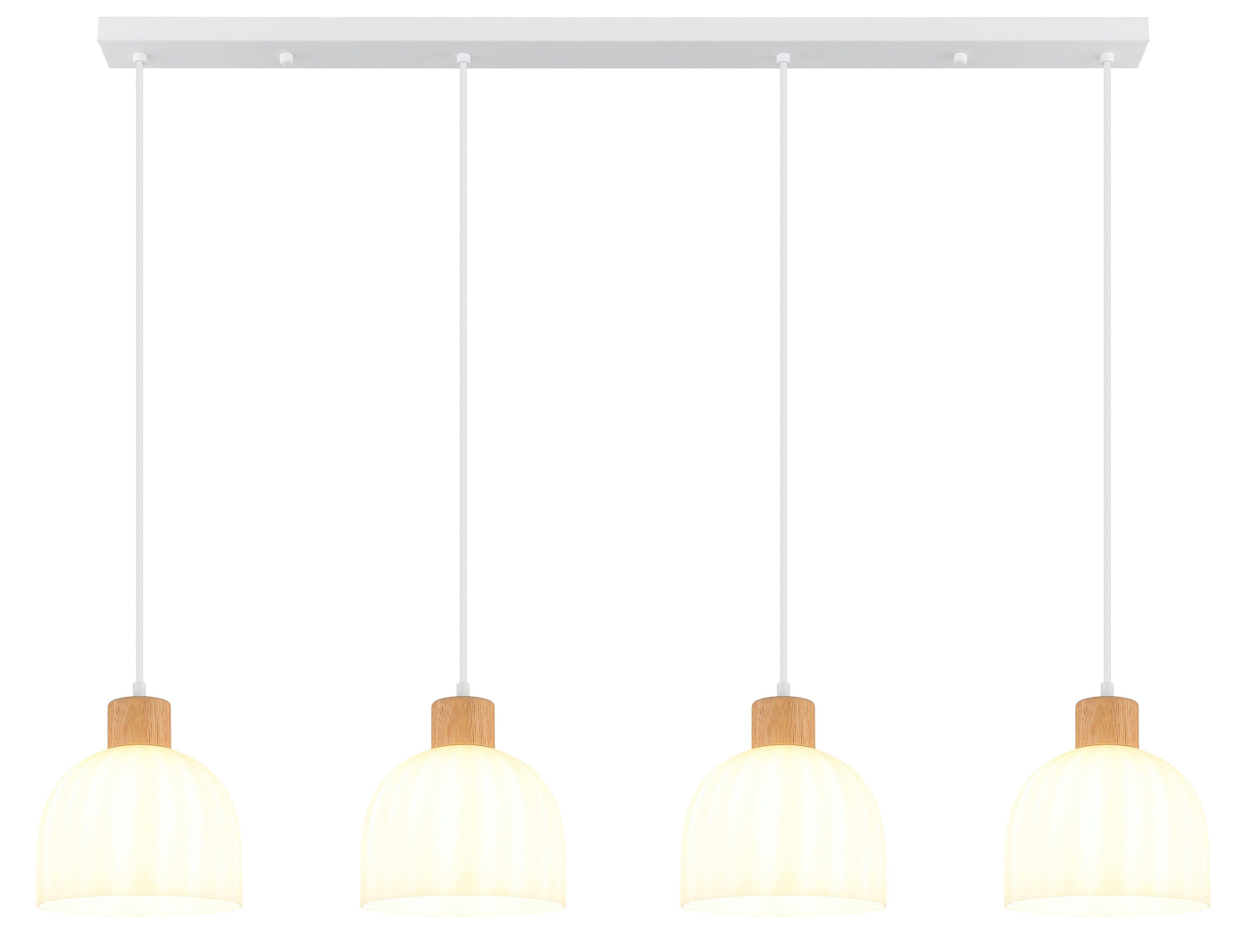 GLOBO LIGHTING Hängeleuchte SWANSON, ohne Leuchtmittel, Hängeleuchte mit Glas amber, warmes Licht, stilvoll elegant