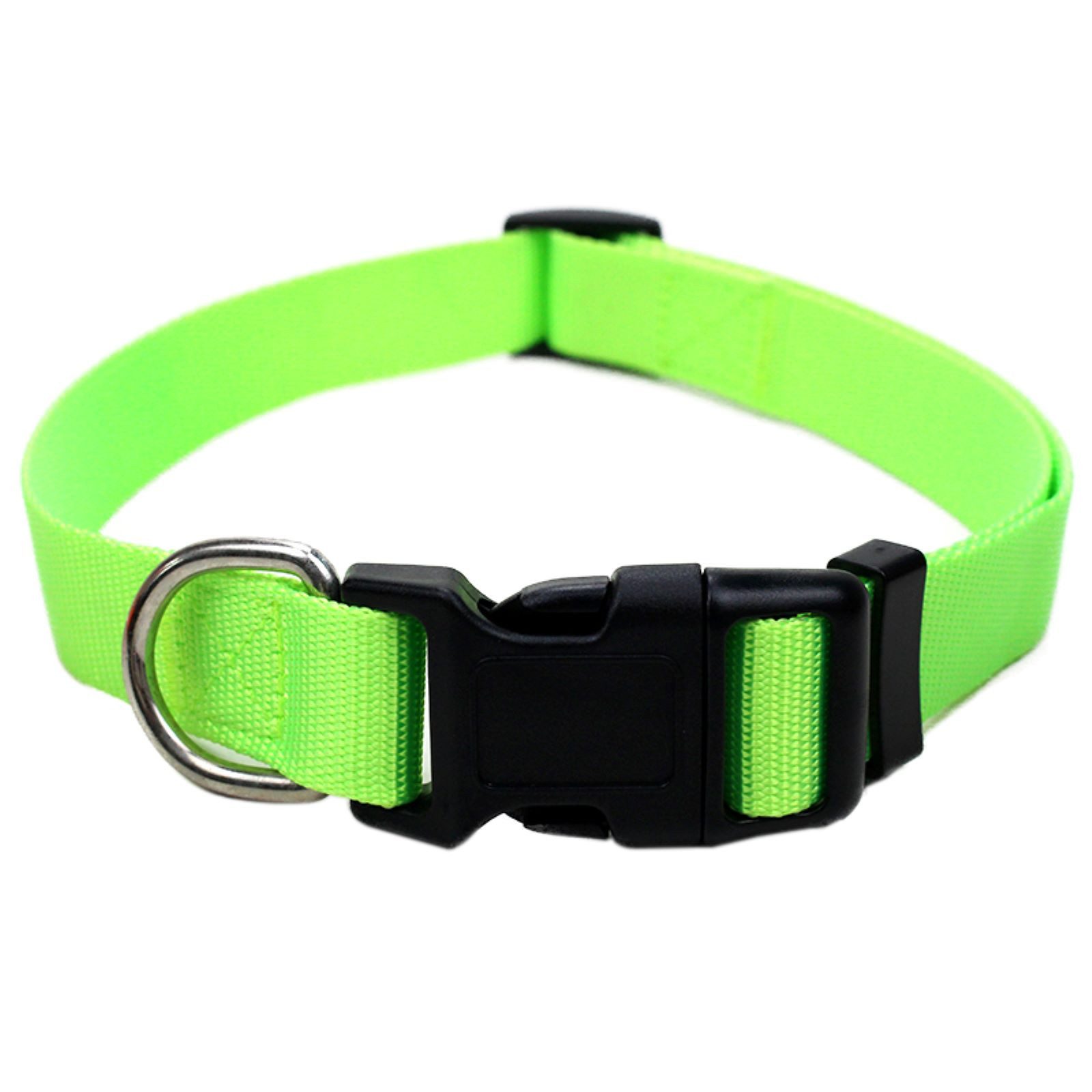 Illes-Laedchen Hunde-Halsband Hundehalsband Nylon – verstellbar, robust & leicht – Halsband, mit Klickverschluss – verschiedene Farben & Größen von Illes-Laedchen