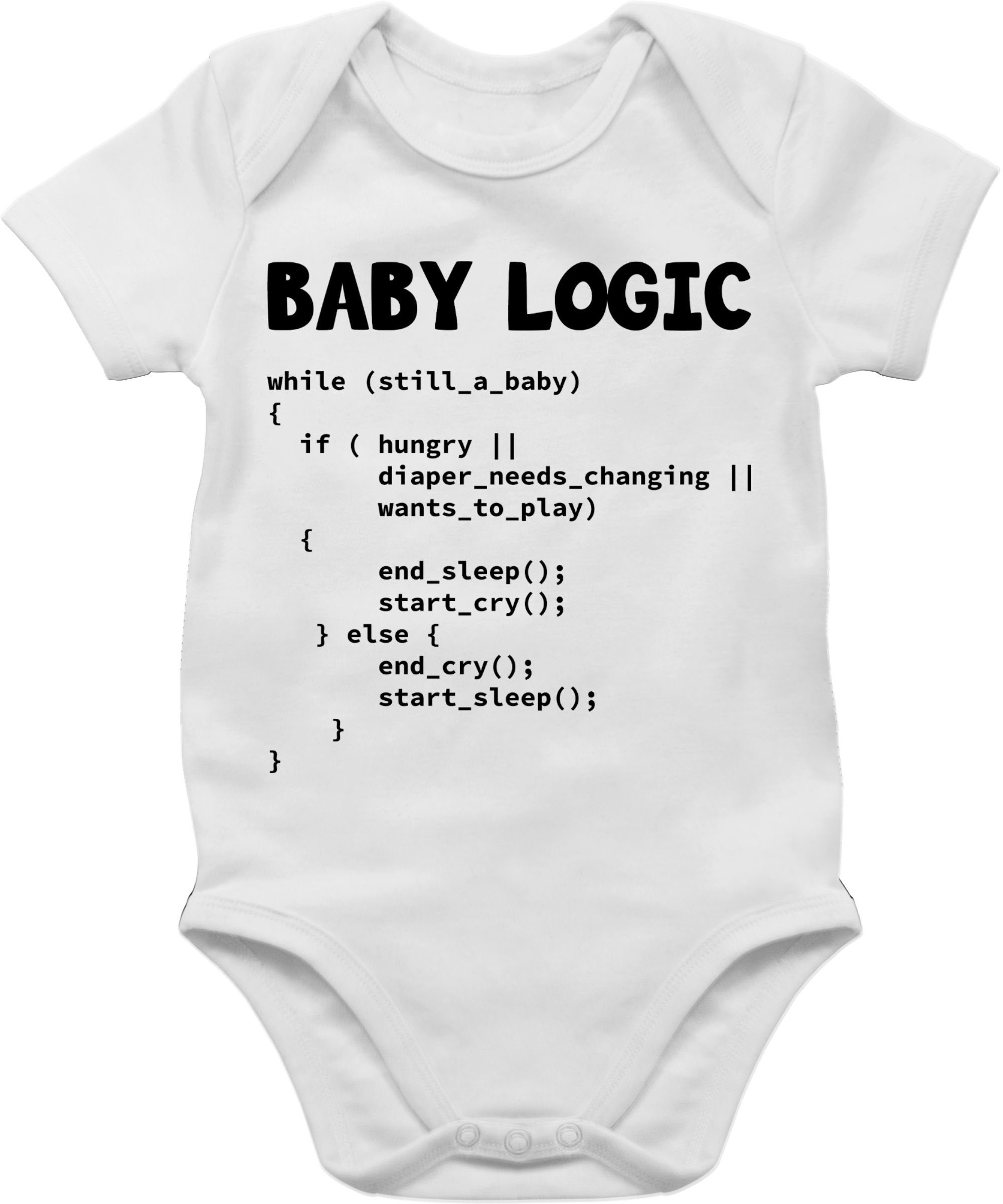 Shirtbody Nerdy Baby Logic