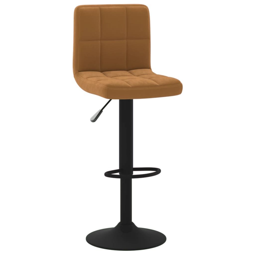 Barhocker Barhocker Braun Samt