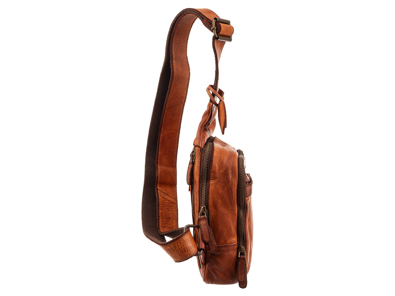 HARBOUR 2nd Umhängetasche UP13125 Sling Bag Style SAGE Umhängetasche (1-tlg), Leder