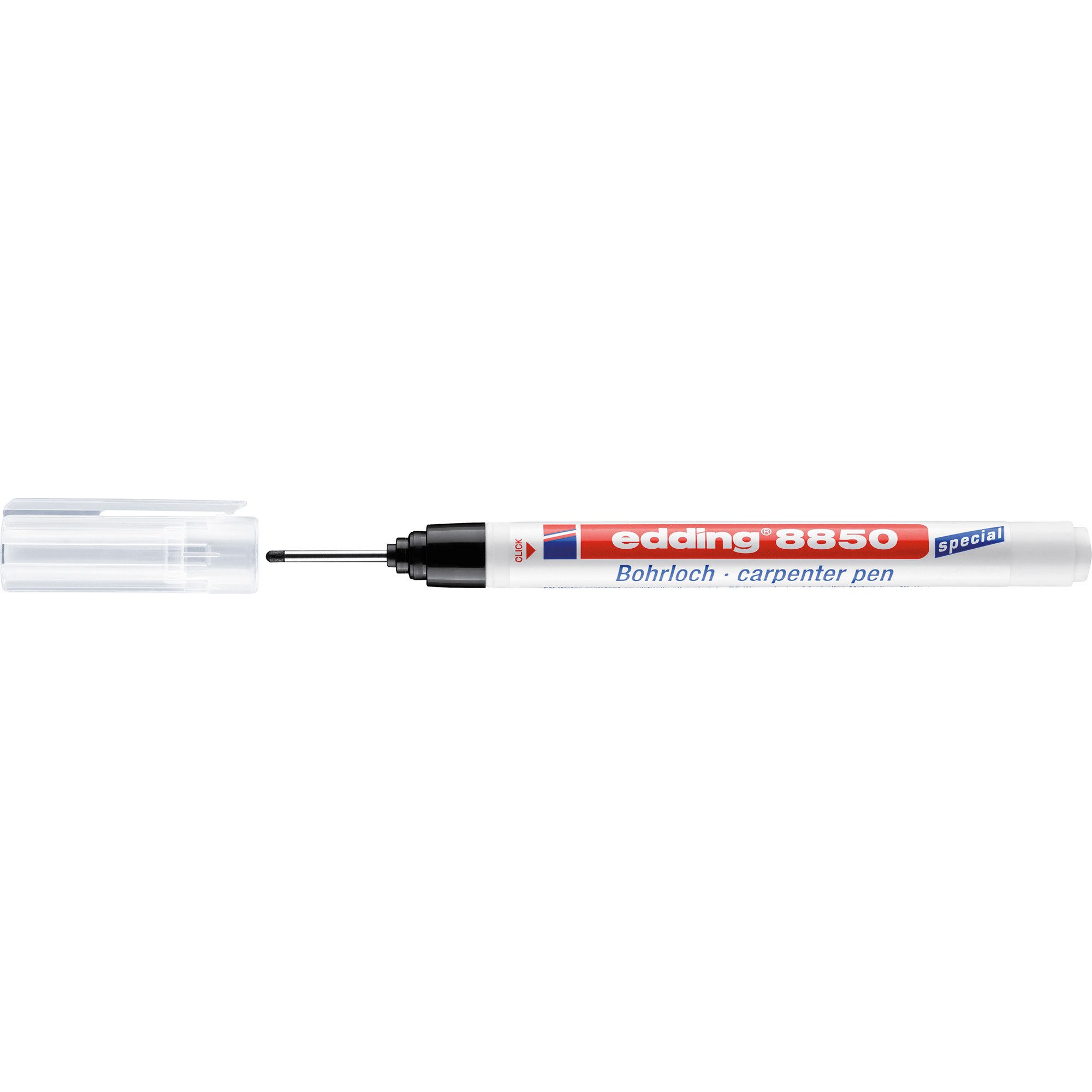 Permanentmarker edding 8850 Bohrlochmarker schwarz Strickstärke, ca. 0,7-1mm