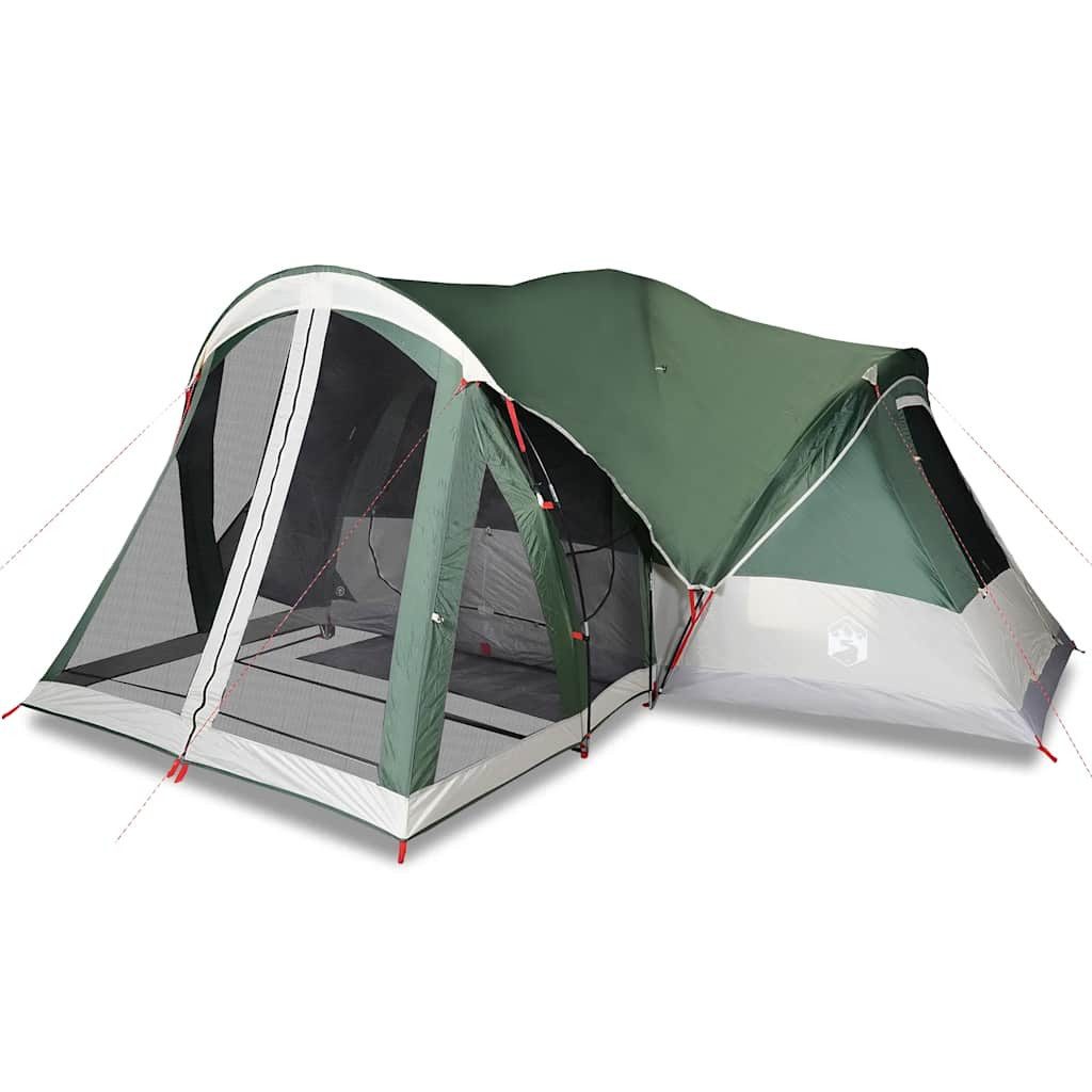 vidaXL Tipi-Zelt Tipi-Familienzelt 8 Personen Grün günstig online kaufen
