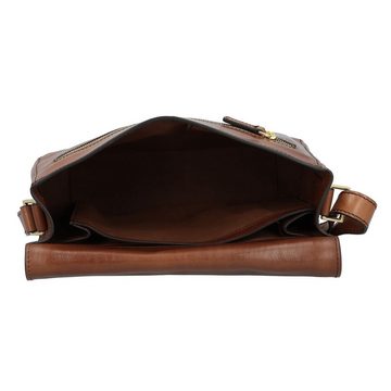 THE BRIDGE Messenger Bag Story Uomo, Leder