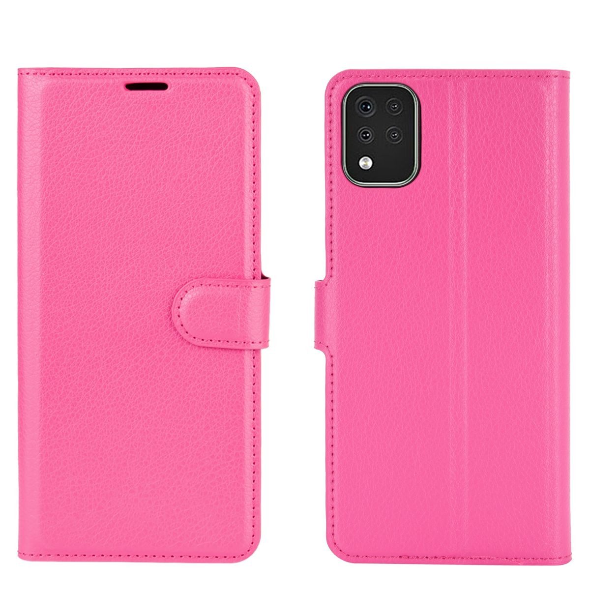 König Design Handyhülle LG K42, Schutzhülle Schutztasche Case Cover Etuis Wallet Klapptasche Bookstyle