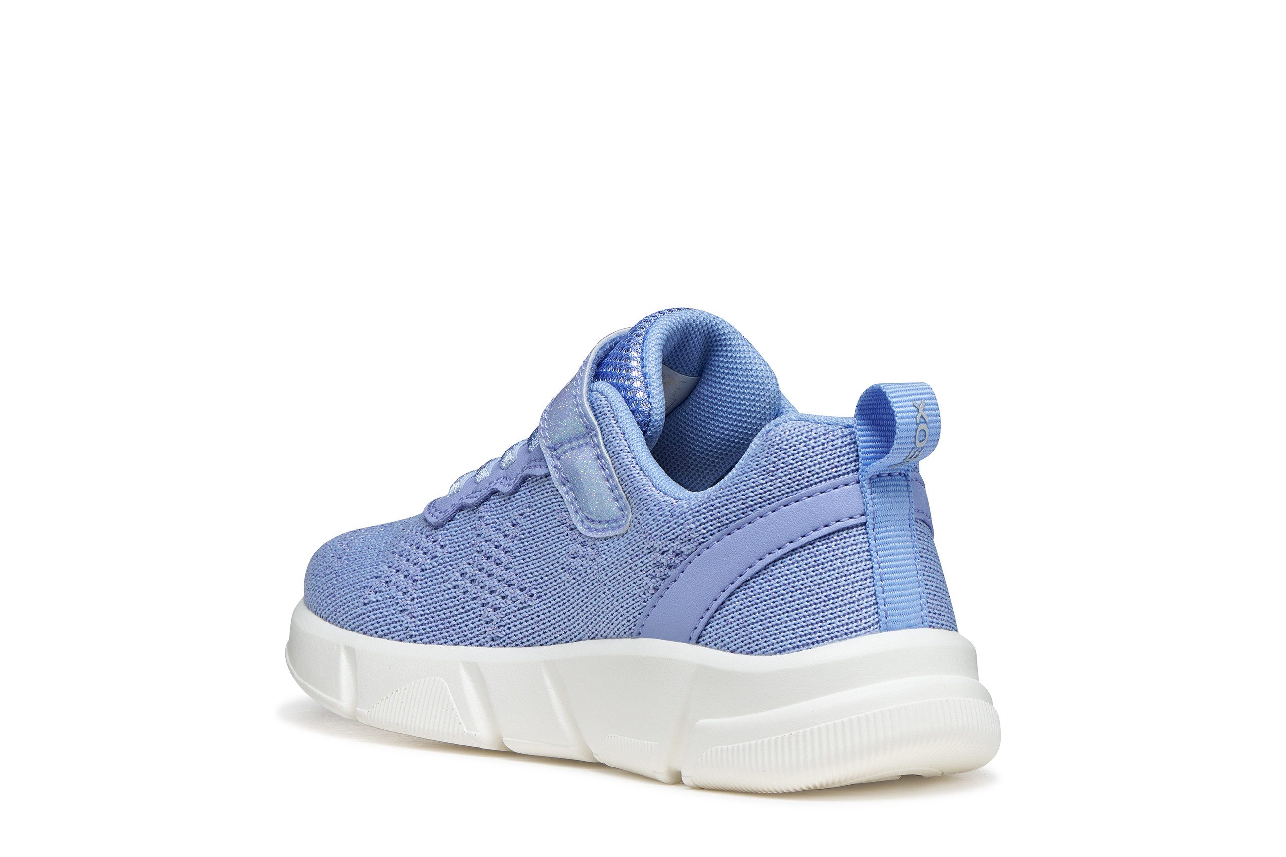 Geox J ARIL GIRL Sneaker Slipper mit Klettverschluss, Größenschablone zum Download