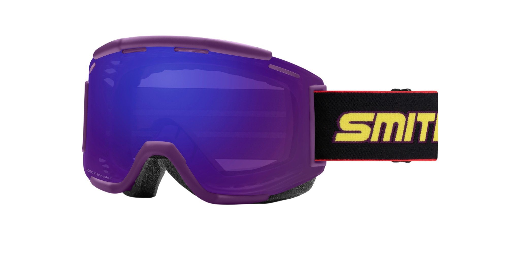 Smith Fahrradbrille Squad MTB (ChromaPop-Anti-Fog-Scheibe) schwarz - 1 Brille