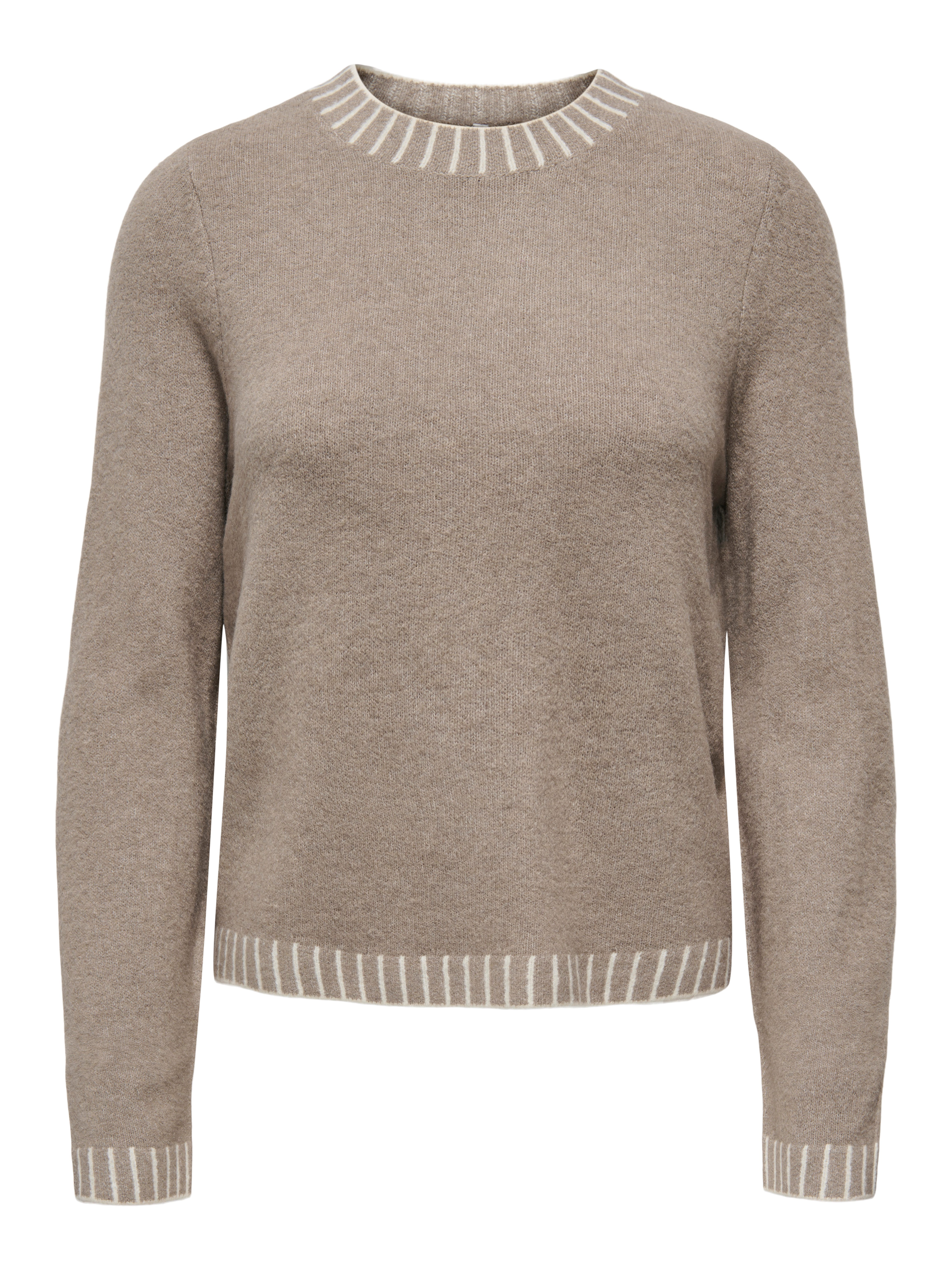ONLY Strickpullover ONLFINA LS STITCH O-NECK günstig online kaufen
