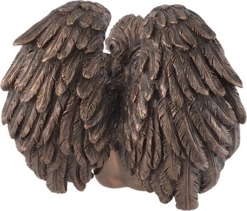 Vogler direct Gmbh Dekofigur Akt Fallen Angel - Nackter Engel trauert by Veronese, von Hand bronziert, LxBxH: ca. 17x14x12cm