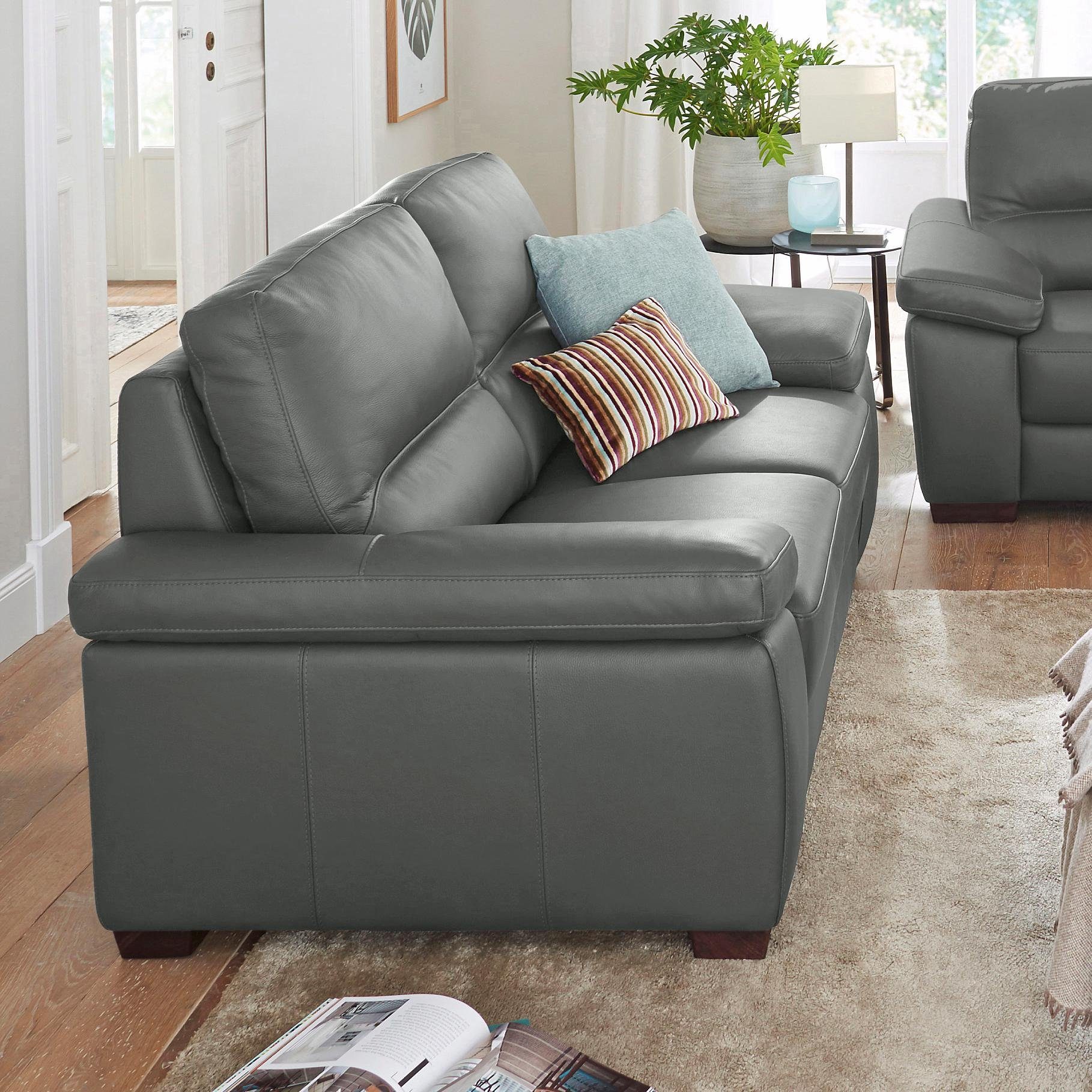 CALIA ITALIA 3-Sitzer Gaia, hochwertiges Ledersofa günstig online kaufen