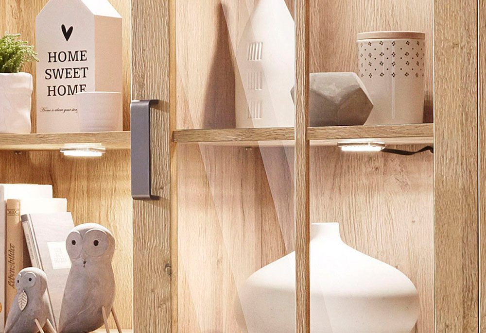 Home affaire LED Schrankinnenraumbeleuchtung, Ein-/Ausschalter, LED fest integriert, Warmweiß – Bild 2 von 3