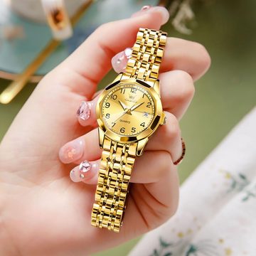 OLEVS Digitalzifferblatt Watch, Elegante mit Hochwertige Zeitlose Stilvoll und Wasserdicht Präzision