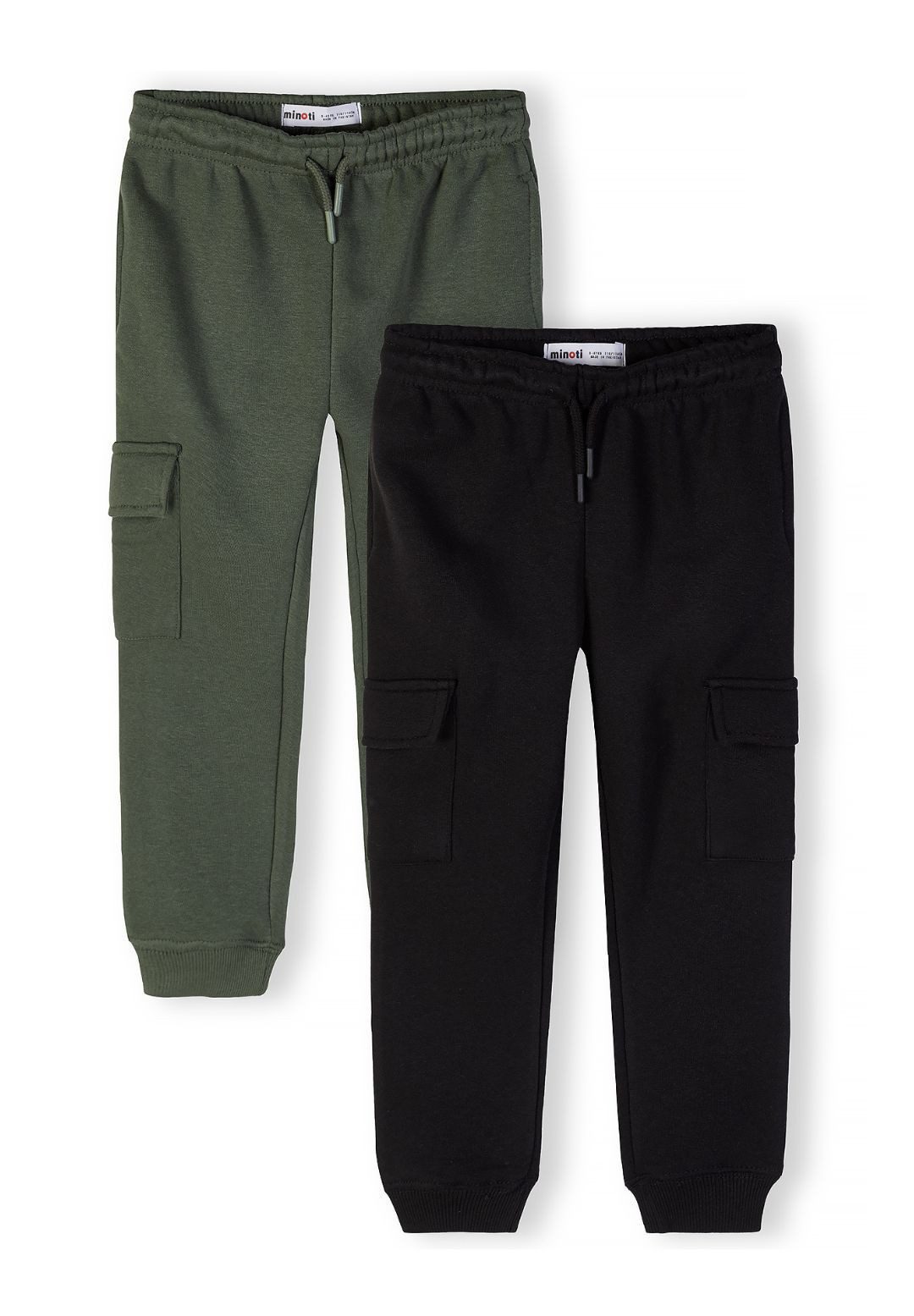 MINOTI Jogginghose für Jungen, Cargo-Sweathose im 2er-Pack, mit Klappentaschen (Packung, 2-tlg., 2er-Pack)