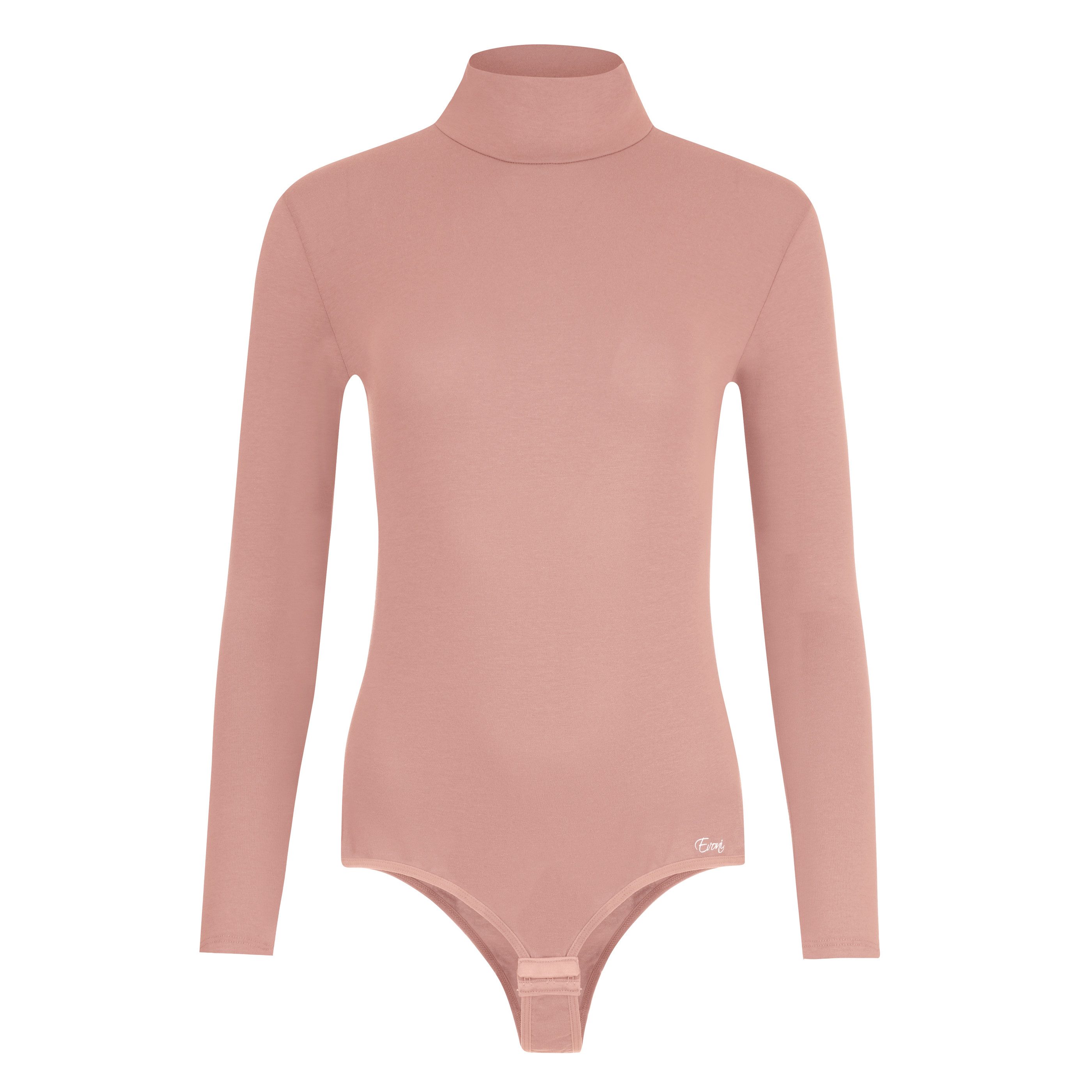 Evoni Body Langarmbody mit Hochkragen