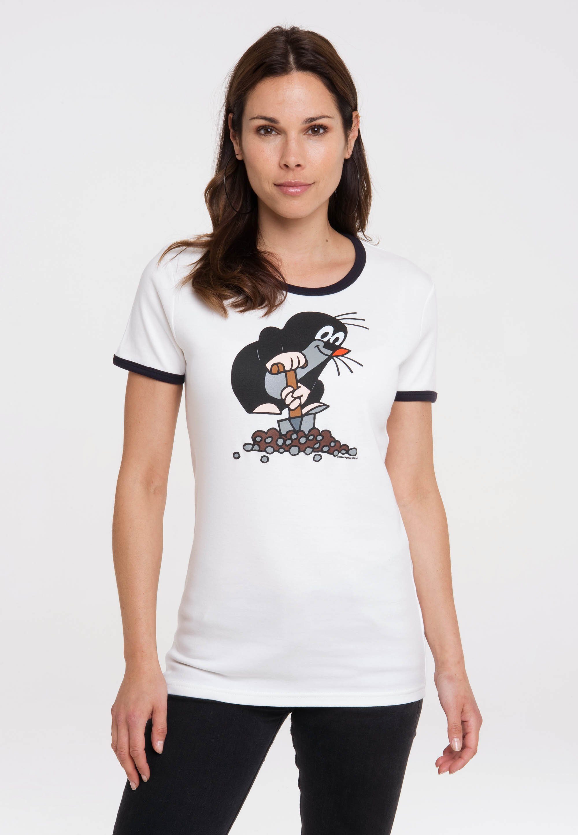 LOGOSHIRT T-Shirt Der kleine Maulwurf mit lizenziertem Print