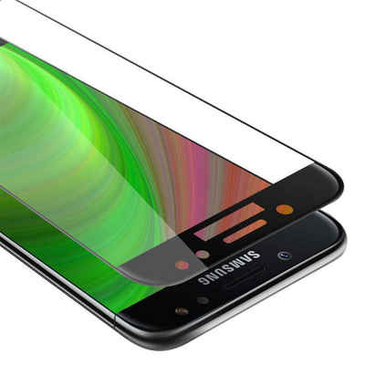 Cadorabo Schutzfolie Samsung Galaxy J7 PRIME / ON7, (Samsung Galaxy J7 PRIME / ON7, 1-St), Vollbild Schutzglas Panzer Folie (Tempered) Display-Schutzglas