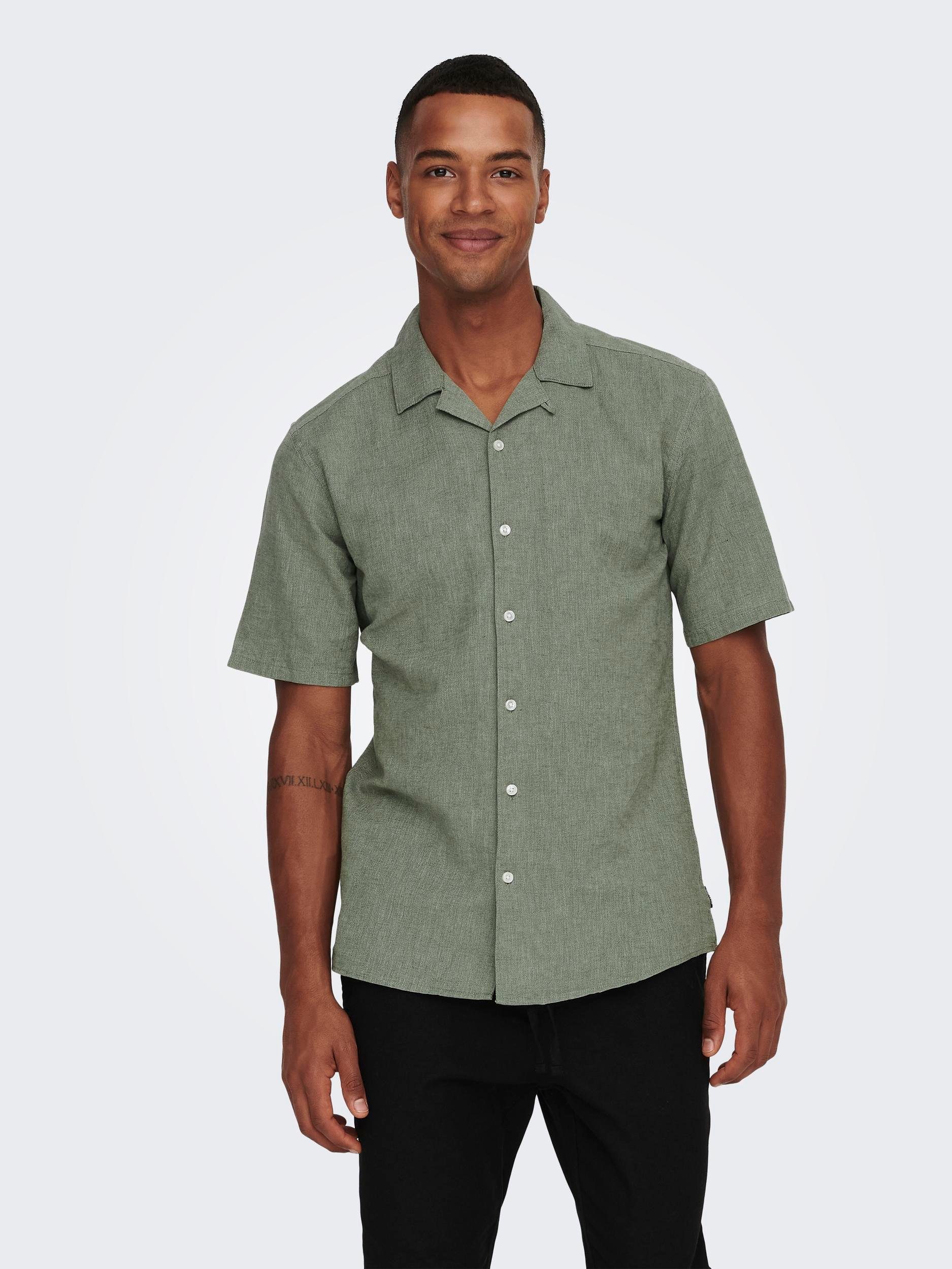 ONLY & SONS Kurzarmhemd ONSCAIDEN SS günstig online kaufen