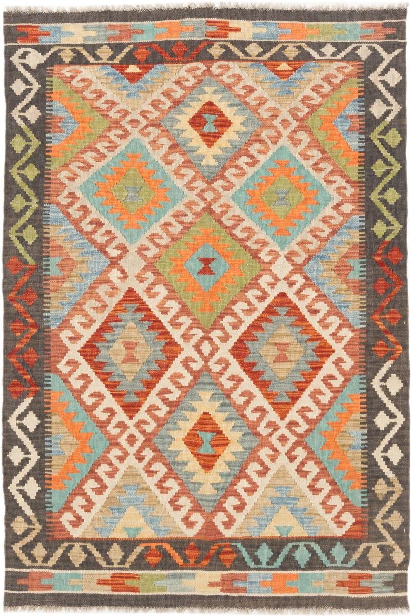 Handgewebter Orientteppich, rechteckig, Kelim Höhe: Orientteppich 106x154 3 Nain mm Trading, Afghan