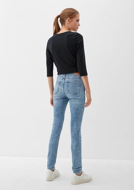 s.Oliver 7/8-Jeans Jeans Izabell / Skinny Fit / High Rise / Skinny Leg Waschung