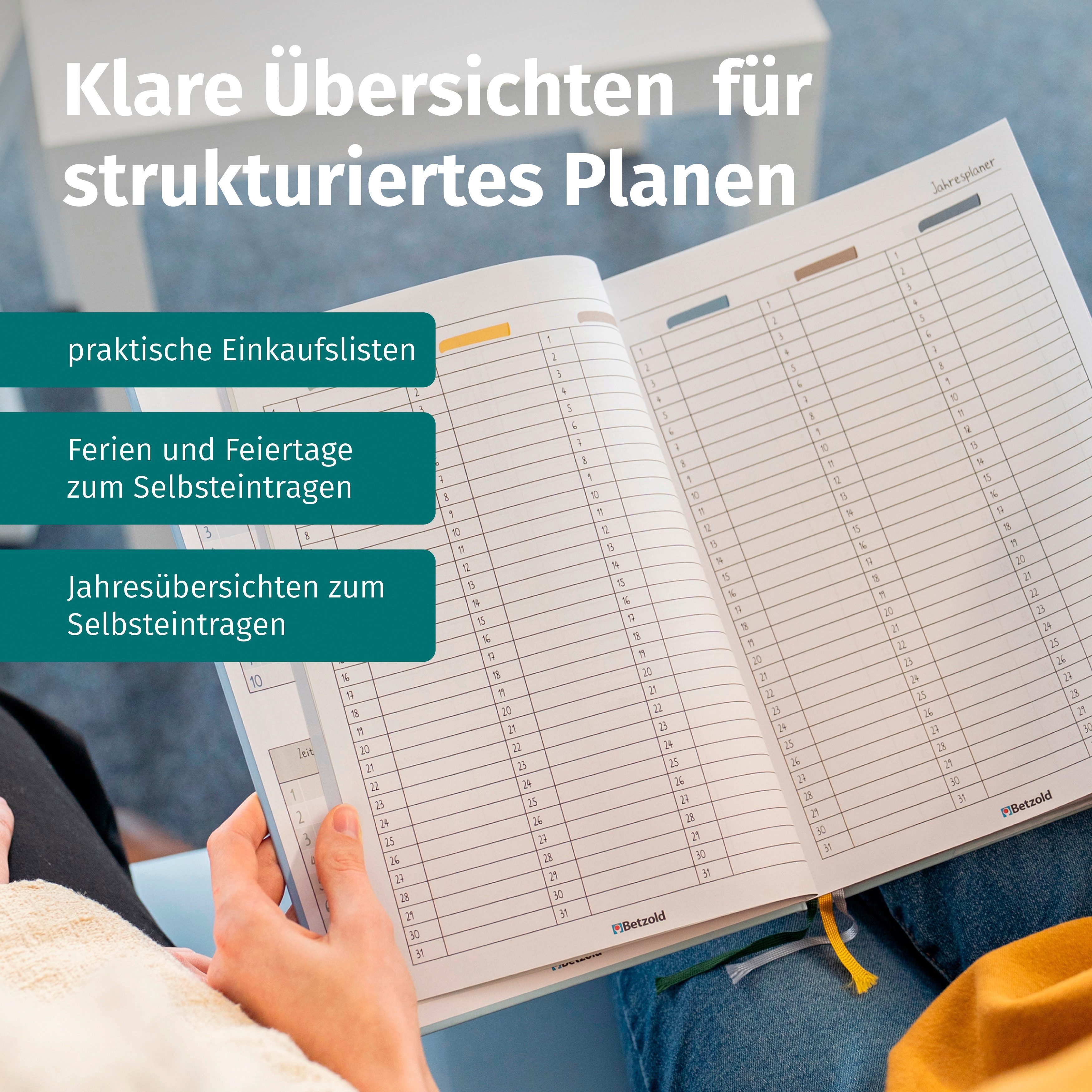 Betzold Lehrerkalender Referendariats-Planer, DIN A4 plus - Organizer Refplaner – Bild 5 von 5