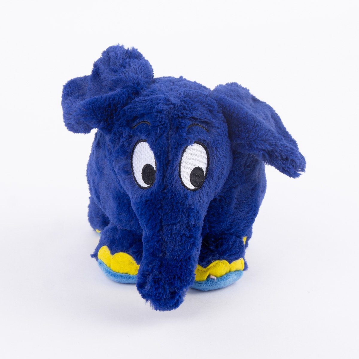Der Dekokissen Warmies Wärmestofftier Hirse-Lavendelfüllung mit Elefant blaue