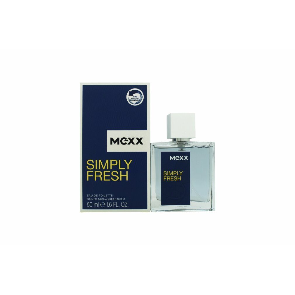 Mexx Sprühflasche Simply Fresh Eau de Toilette 50ml Spray