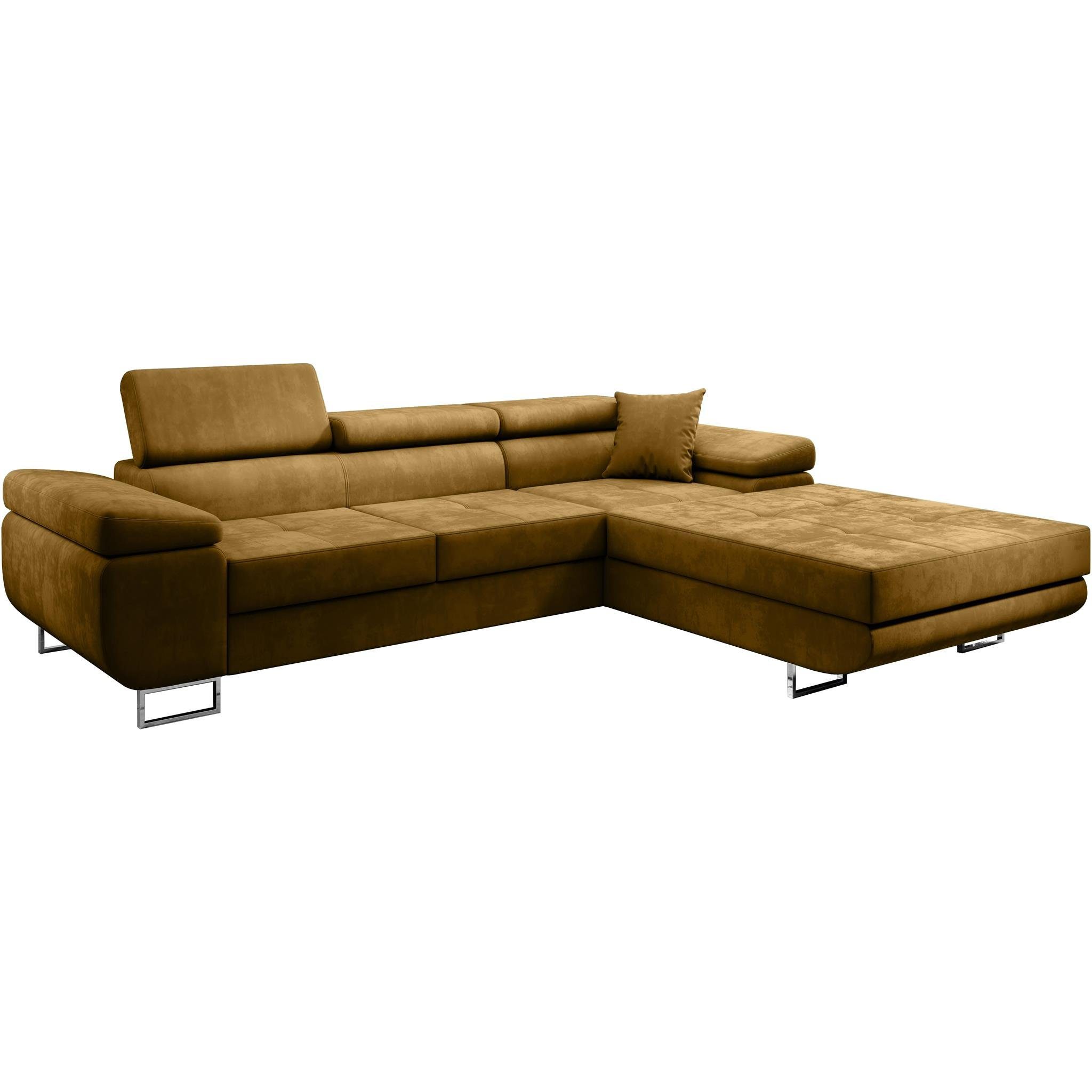 Beautysofa Ecksofa Alons mit Schlaffunktion auf günstig online kaufen