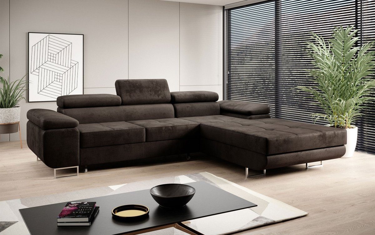 Luxusbetten24 Schlafsofa Designer Sofa Calvera, mit günstig online kaufen