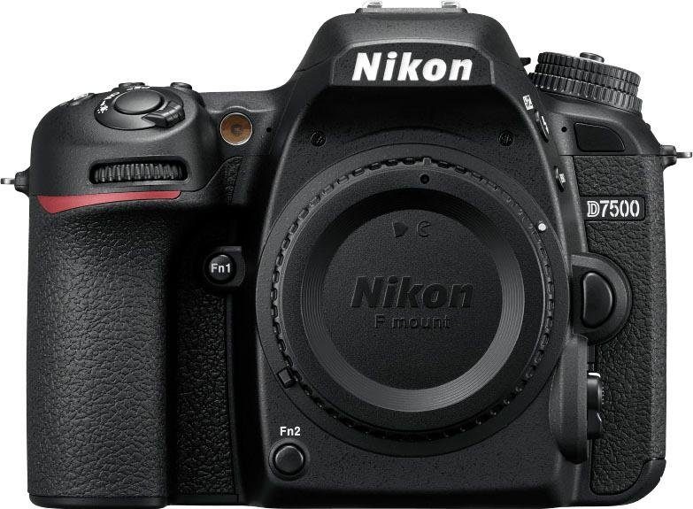 Nikon D7500 Spiegelreflexkamera (20,9 MP, WLAN (Wi-Fi), Gesichtserkennung)