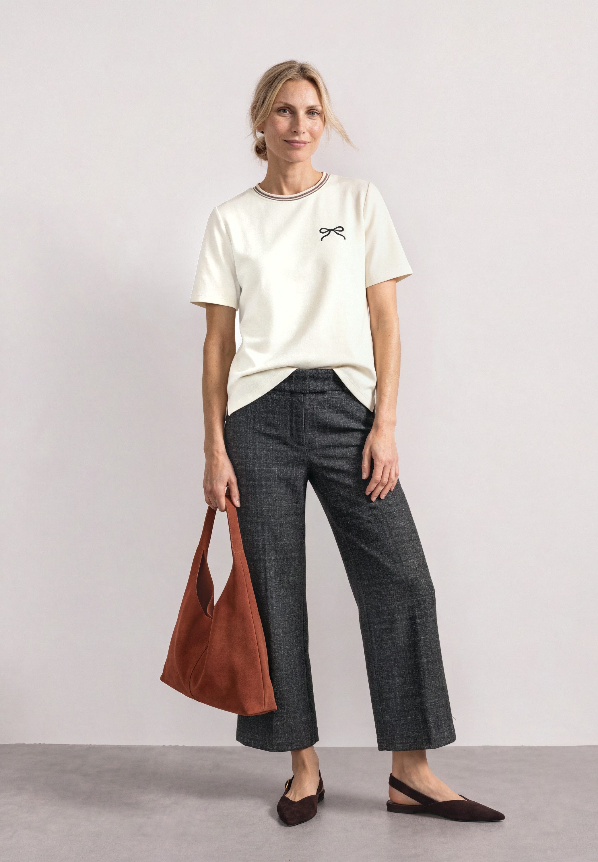 STREET ONE T-Shirt mit Rundhalsausschnitt – Bild 3 von 5