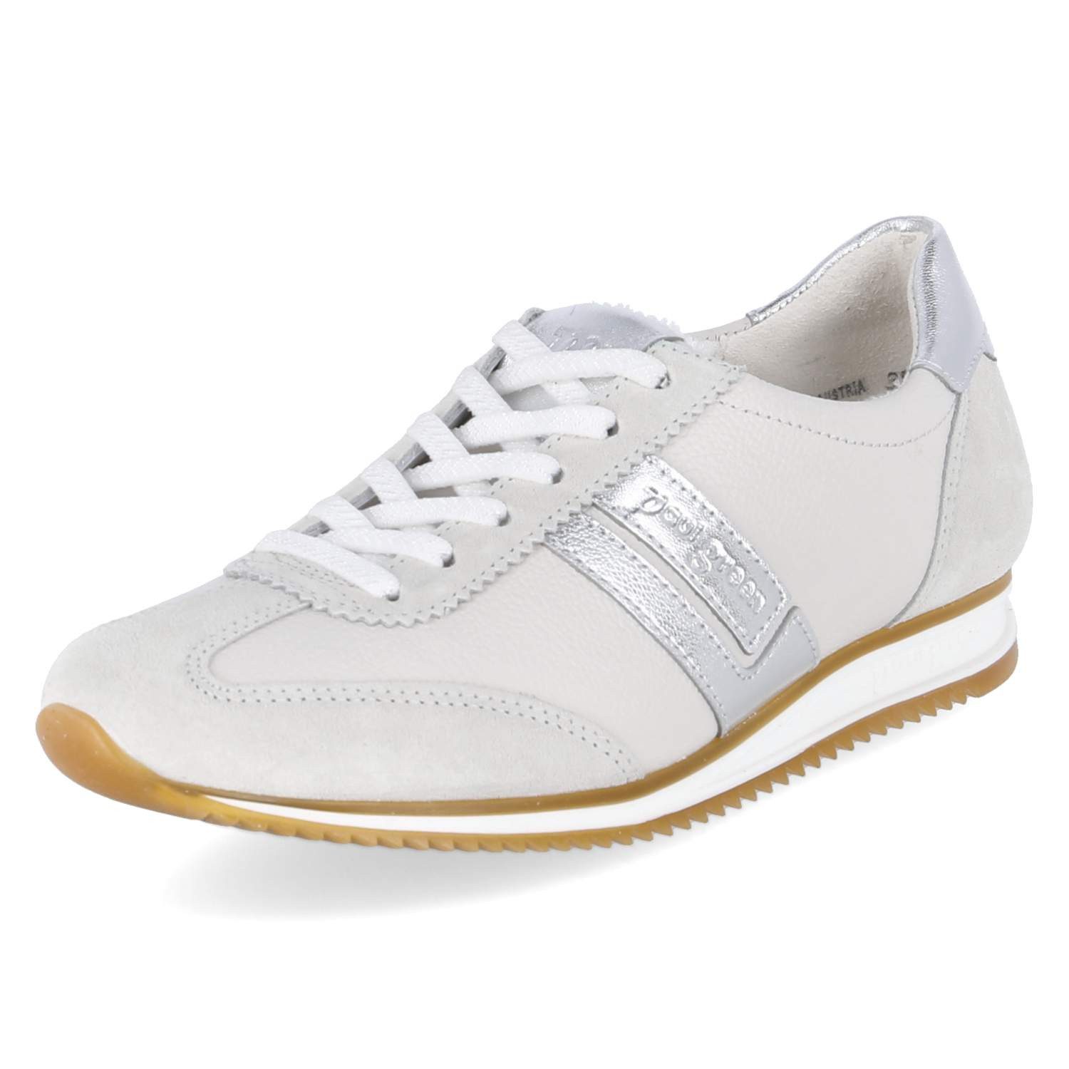Paul Green Paul Green 5453-030 Damen Leder weiss Schnürschuh günstig online kaufen