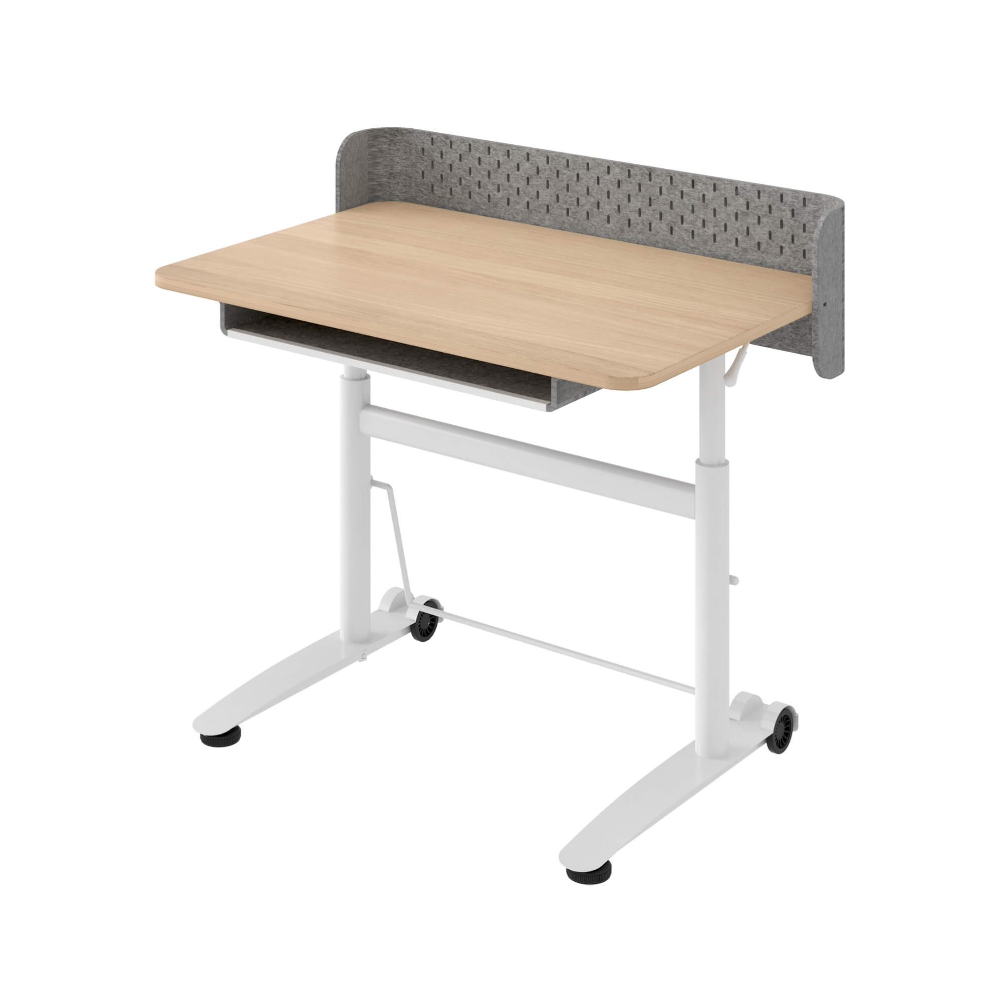 Ergotopia Kindertisch Desktopia Kids - Höhenverstellbarer Kinderschreibtisch