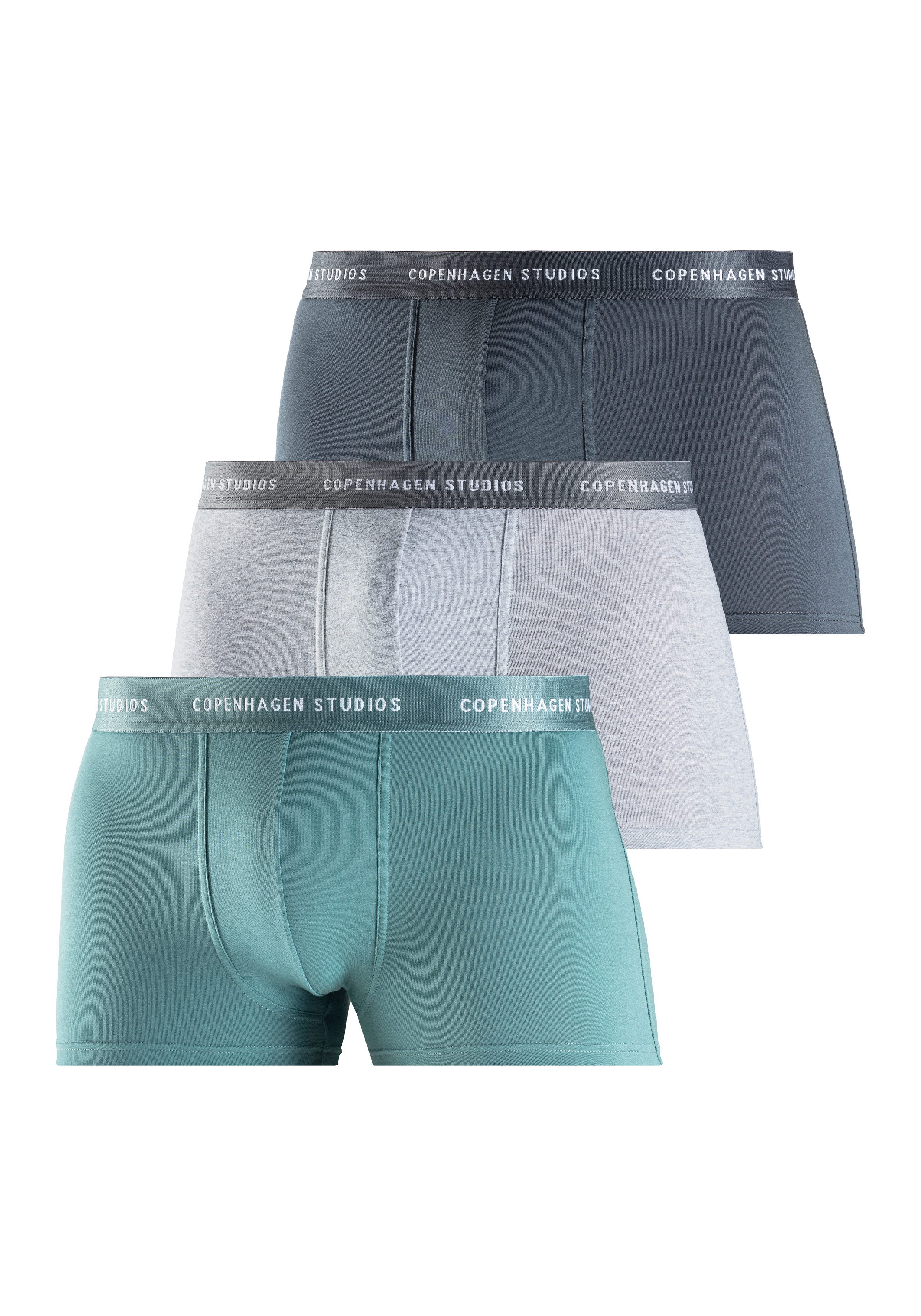 Copenhagen Studios Boxer Boxershorts für Herren (Packung, 3-St) mit farbige günstig online kaufen