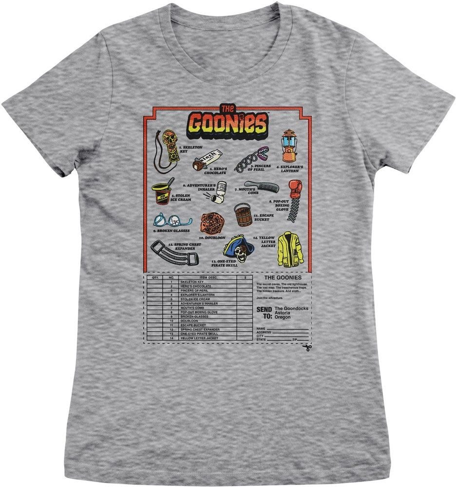 The Goonies T-Shirt The Goonies Accessories Mail Order Girly Tee