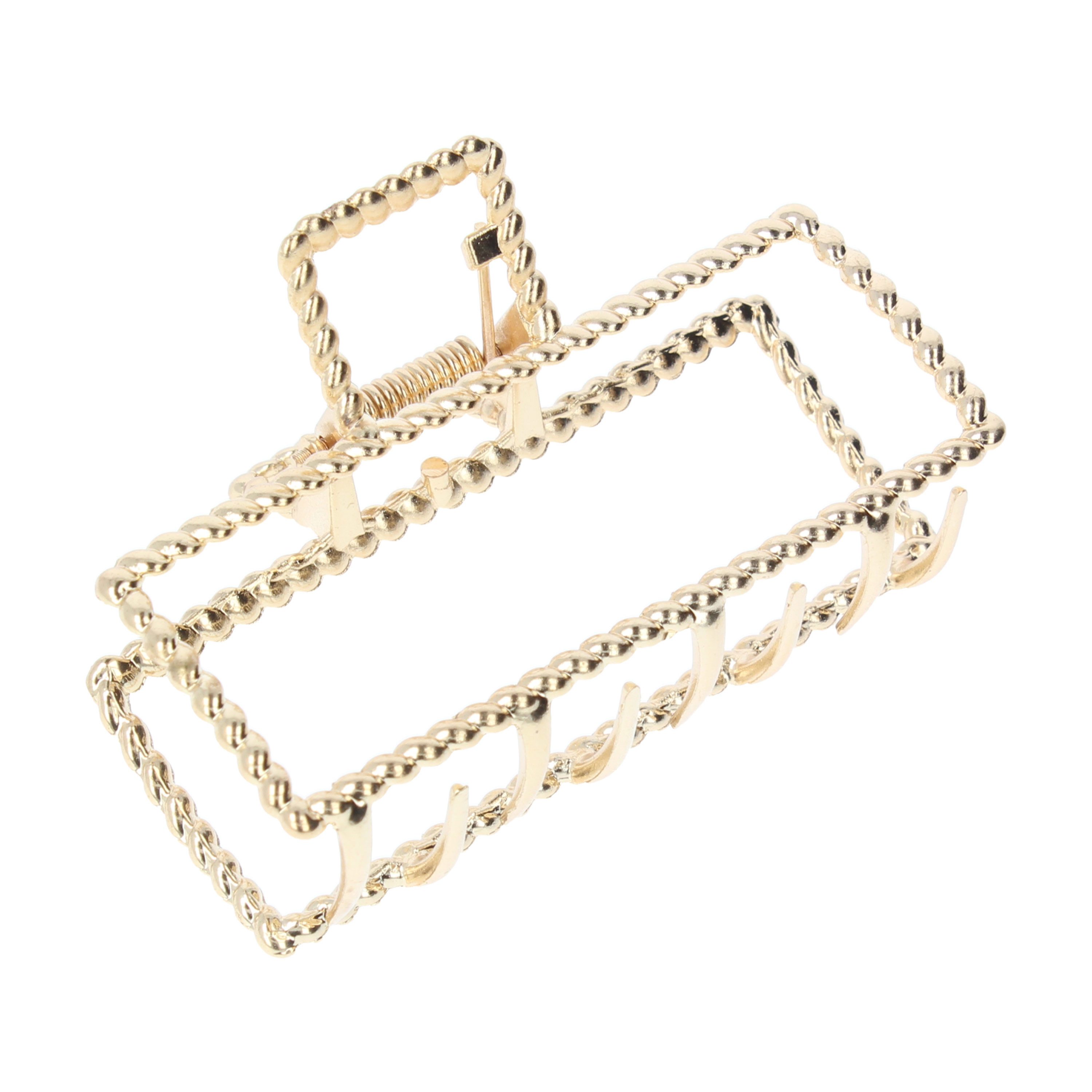 wildbloomdesign Haarspange mit Bubbledesign Haarklammer Haarschmuck Gold