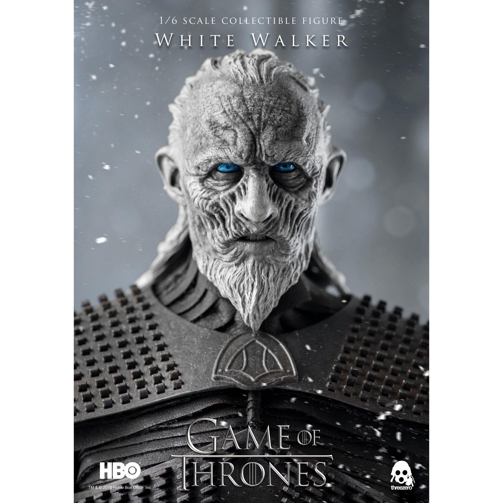 ThreeZero Actionfigur Actionfigur Weißer Wanderer 1/6, Die White Walker kommen! Die detailreiche Actionfigur eines weißen Wa