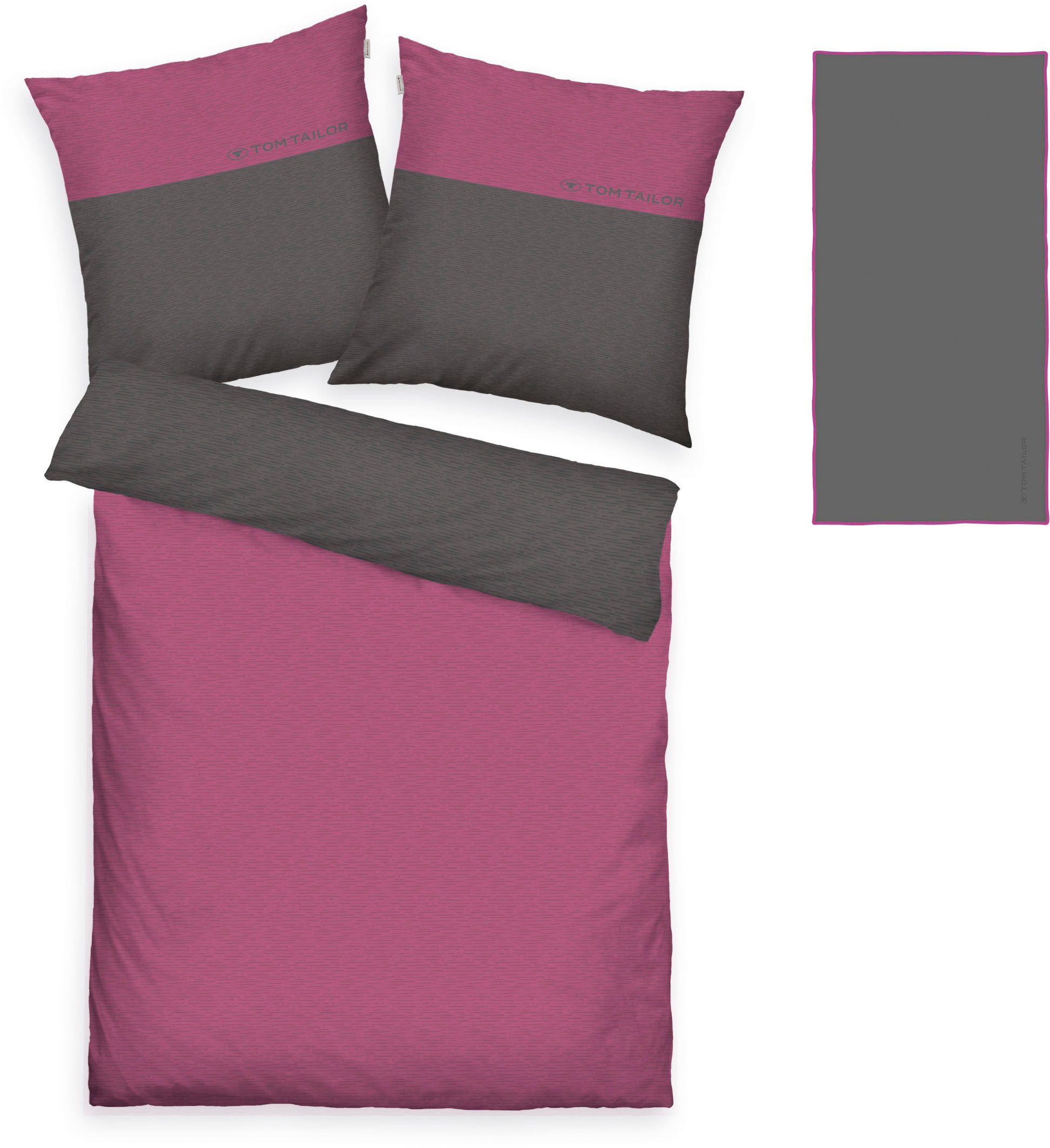 TOM TAILOR HOME Bettwäsche Henry, Renforcé, günstig online kaufen