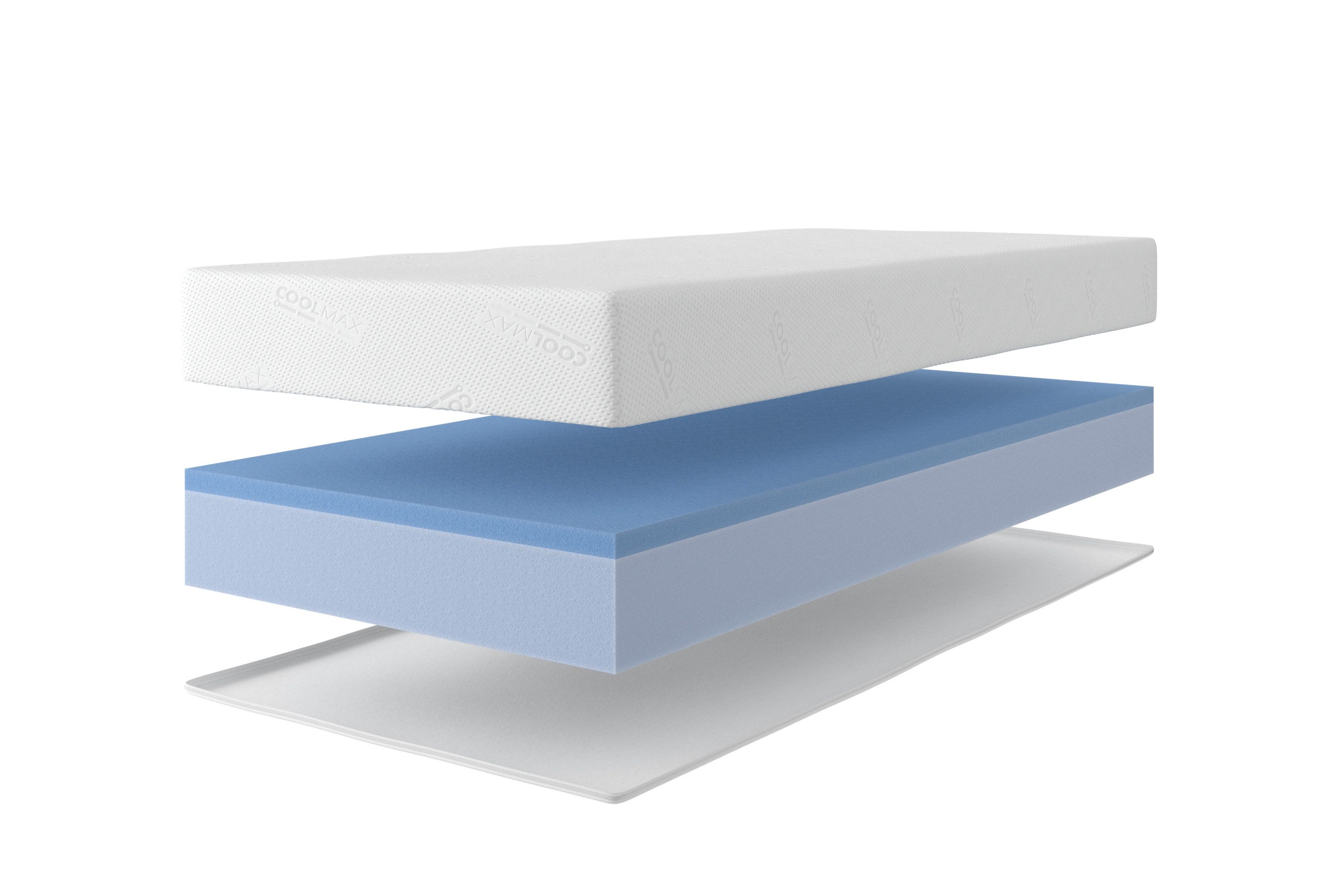 Gelschaummatratze Kniven, Matratze 90x200 cm, 140x200 cm & weitere Größen, OTTO home, 17 cm hoch, Matratze H2-H4, ergonomisch, allergiker geeignet (Hausstauballergiker)