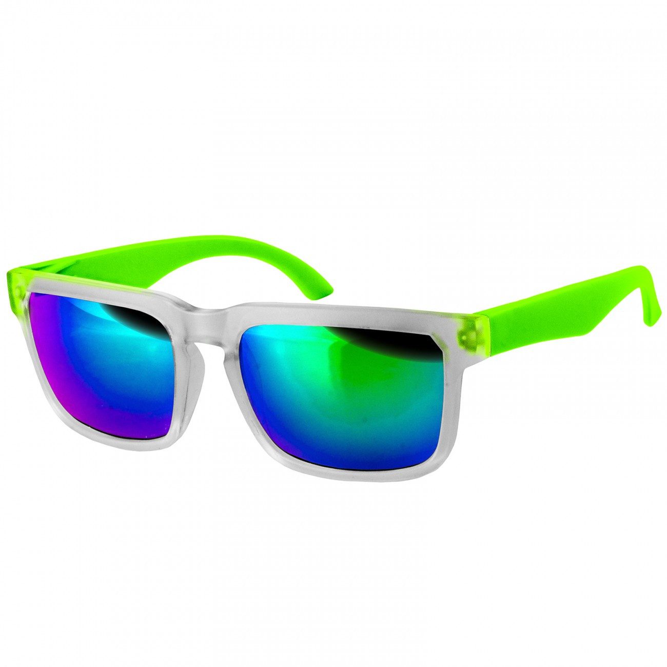 Caspar Sonnenbrille SG018 Unisex Retro Design Brille Sonnenbrille mit gefrostetem Rahmen