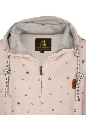 Michael Heinen Sweatjacke Damen maritim, modisch, bequem maritimes Design, bequem, weich