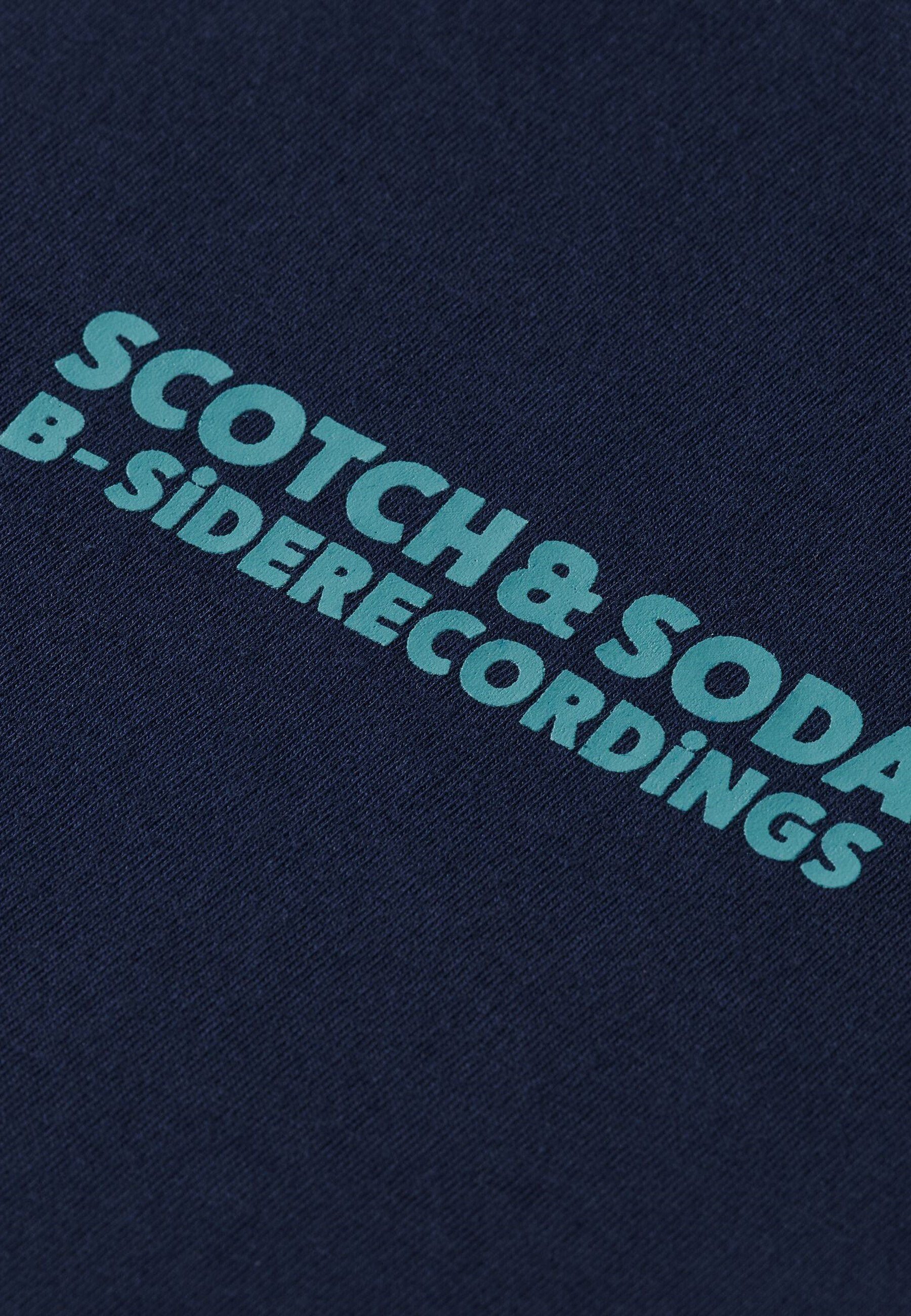 Kurzarmshirt & und Shirt mit Cassette T-Shirt (1-tlg) Artwork Scotch Soda
