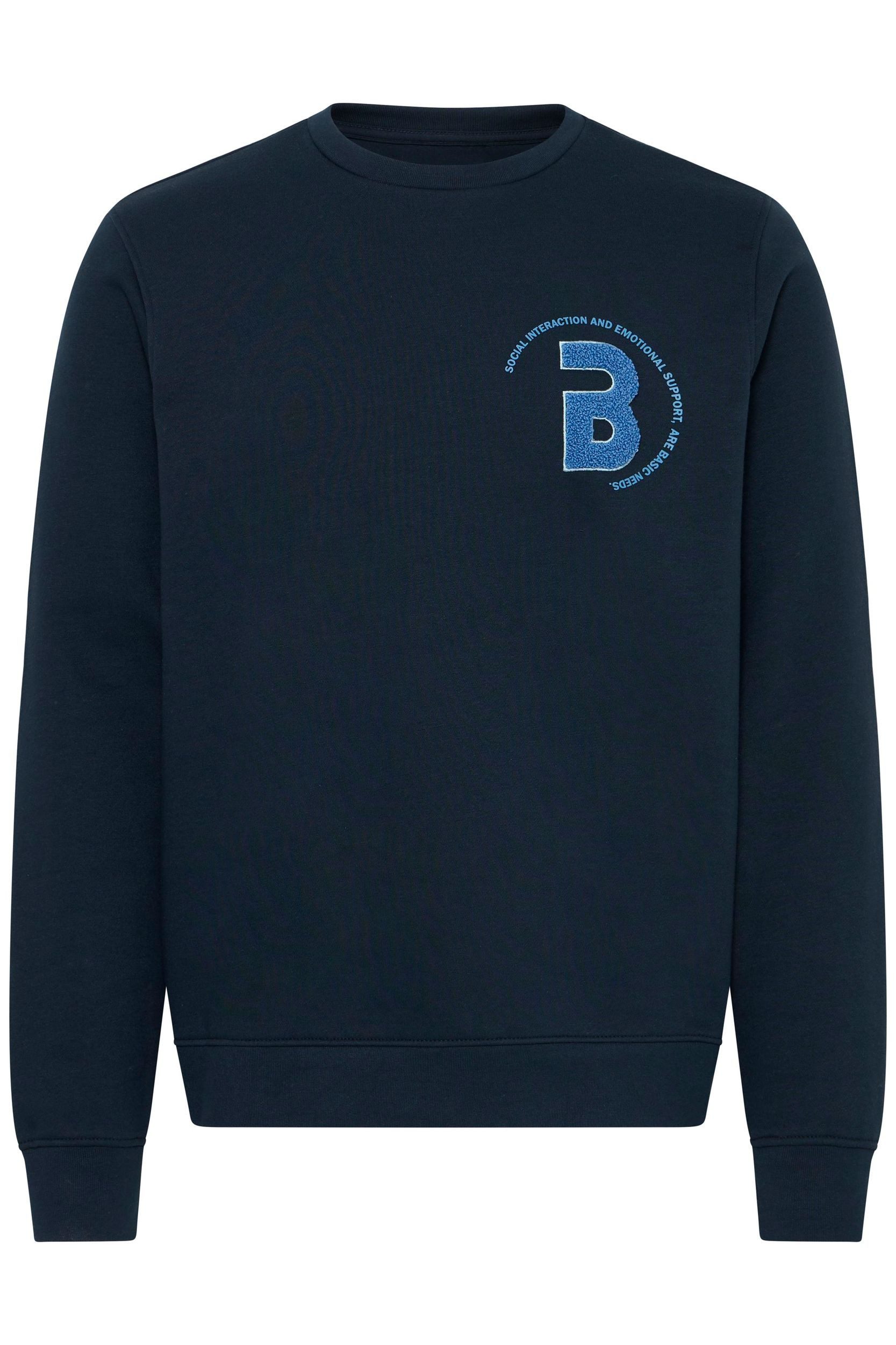 Blend Sweatshirt Moderner L/S Pullover mit aufgedrucktem Muster (1-tlg) BHF günstig online kaufen