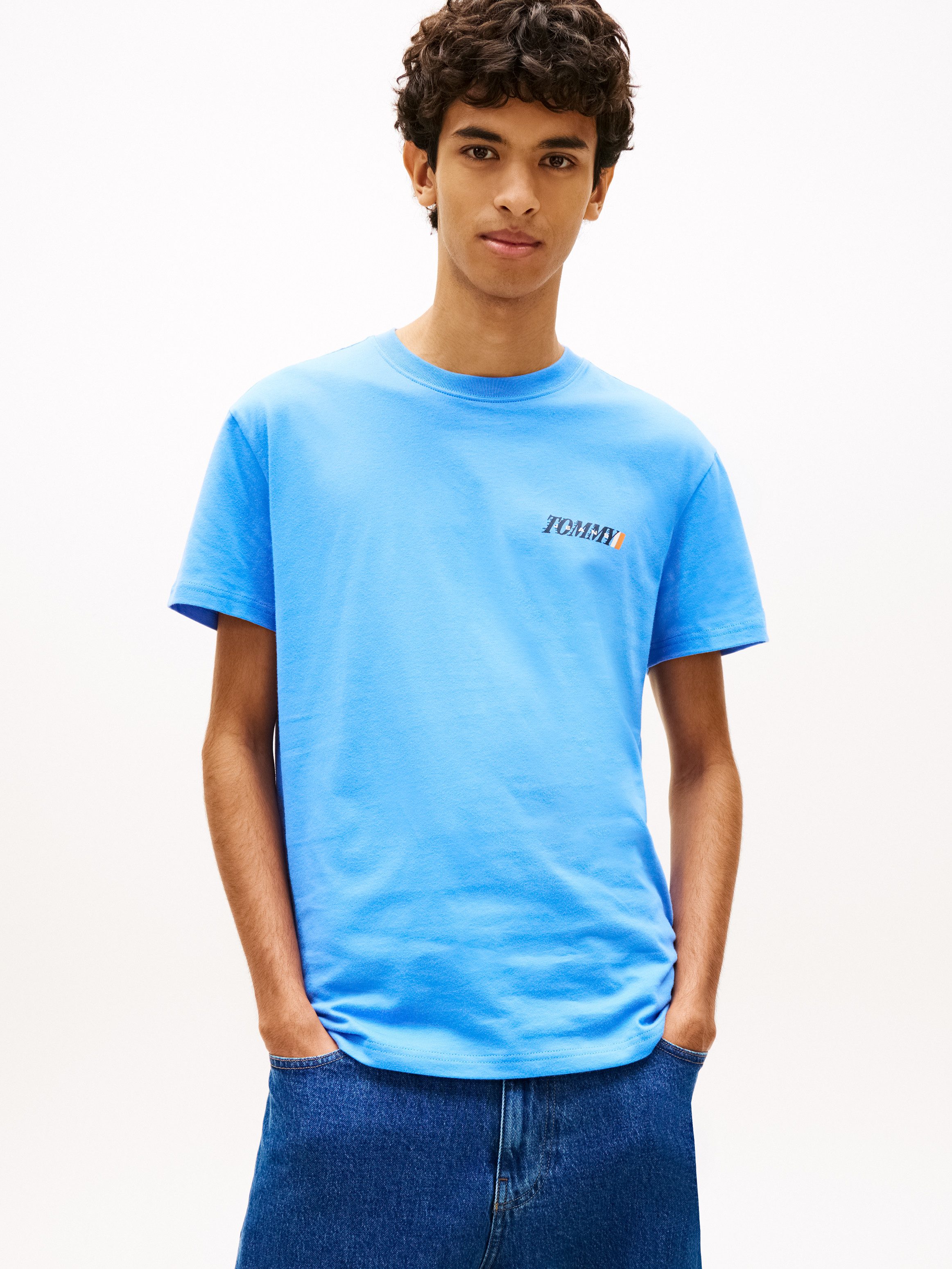 Tommy Jeans T-Shirt REGULAR VINTAGE LA BACK Regular fit mit Markenprint günstig online kaufen