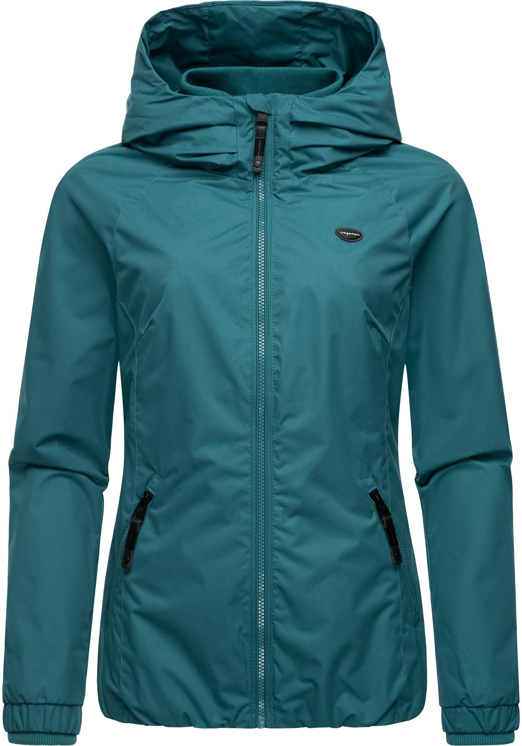 Ragwear Outdoorjacke Dizzie Wasserdichte Übergangsjacke mit großer Kapuze