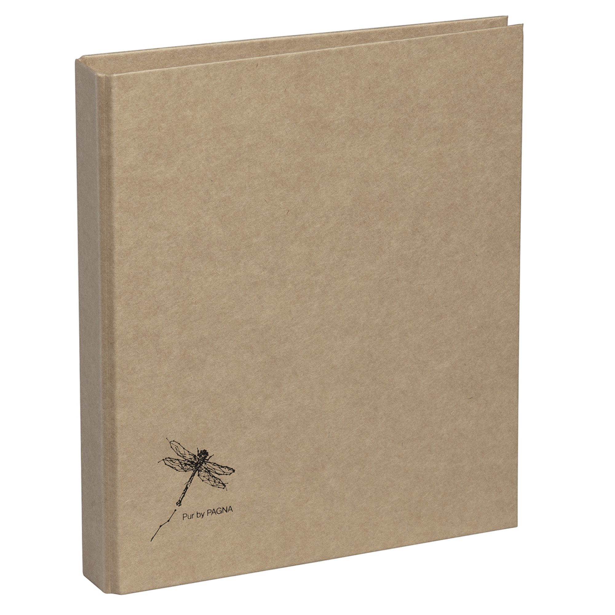 PAGNA Präsentationsordner Ringbuch Pur 20786-11 A5 2 Ringe natur