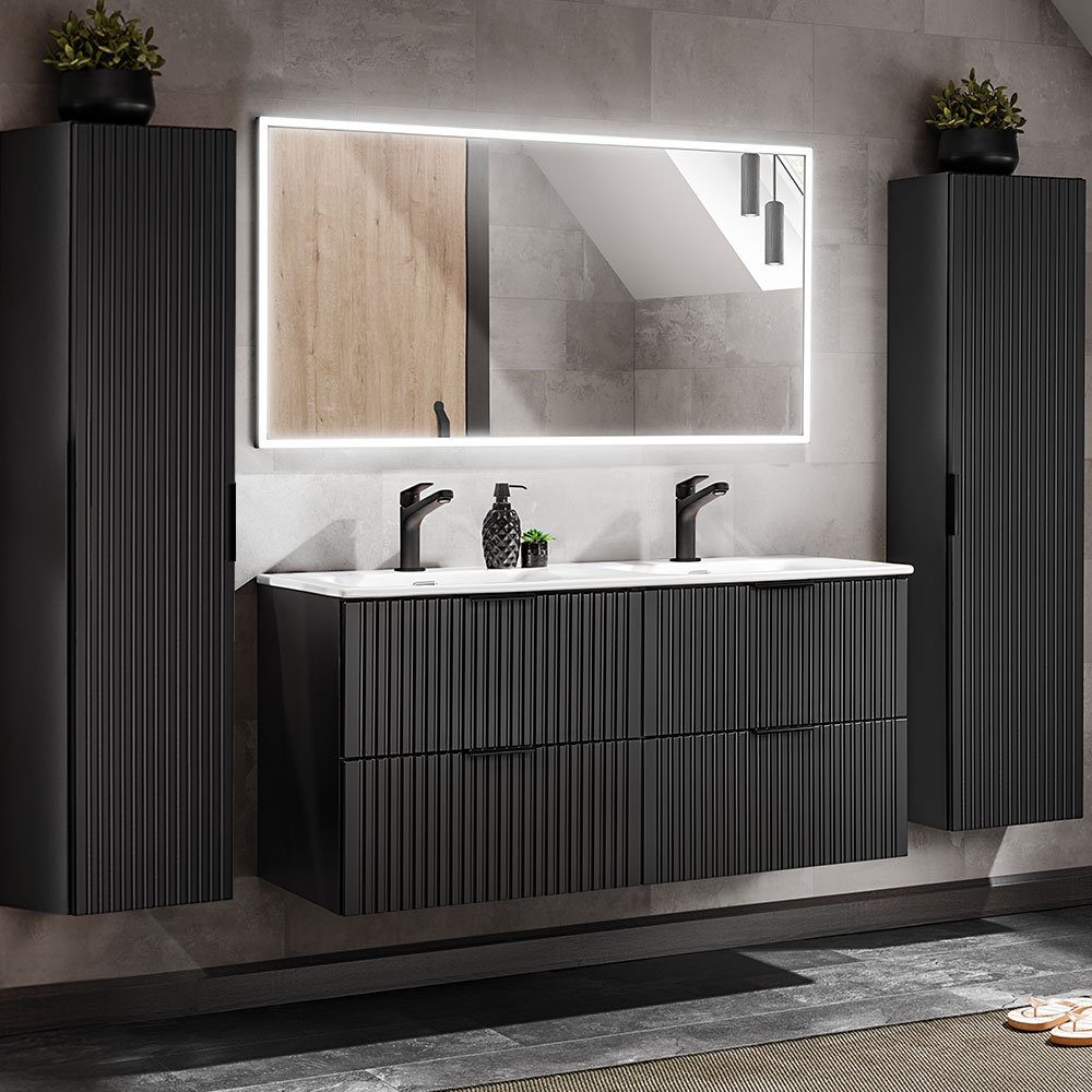Badmöbel-Set ADELAIDE-56-BLACK