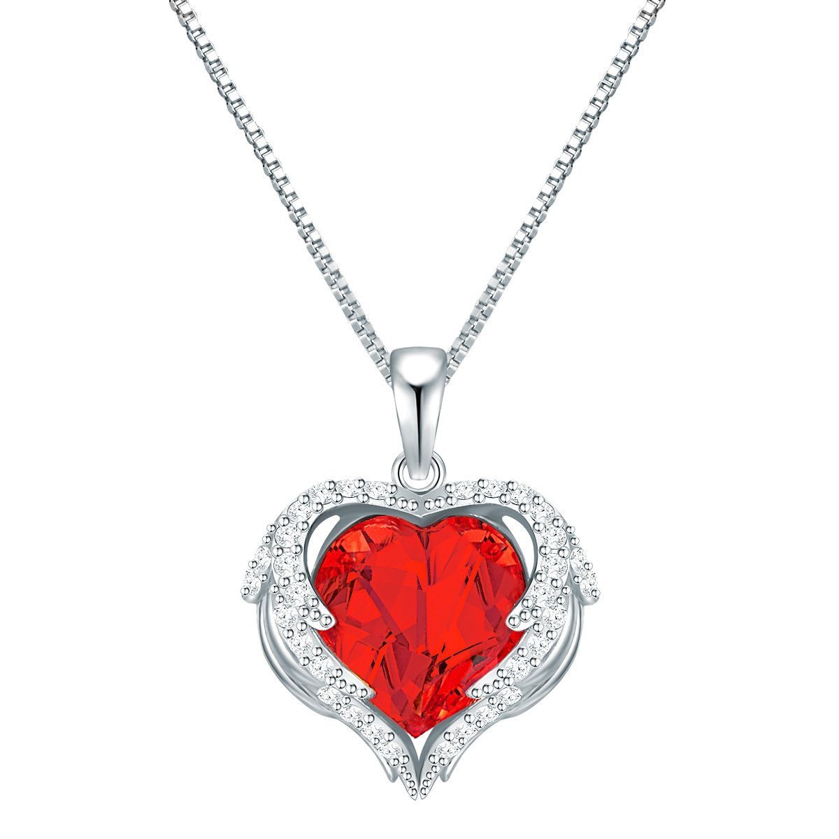 Rafaela Donata Silberkette Herz silber, aus Sterling Silber günstig online kaufen