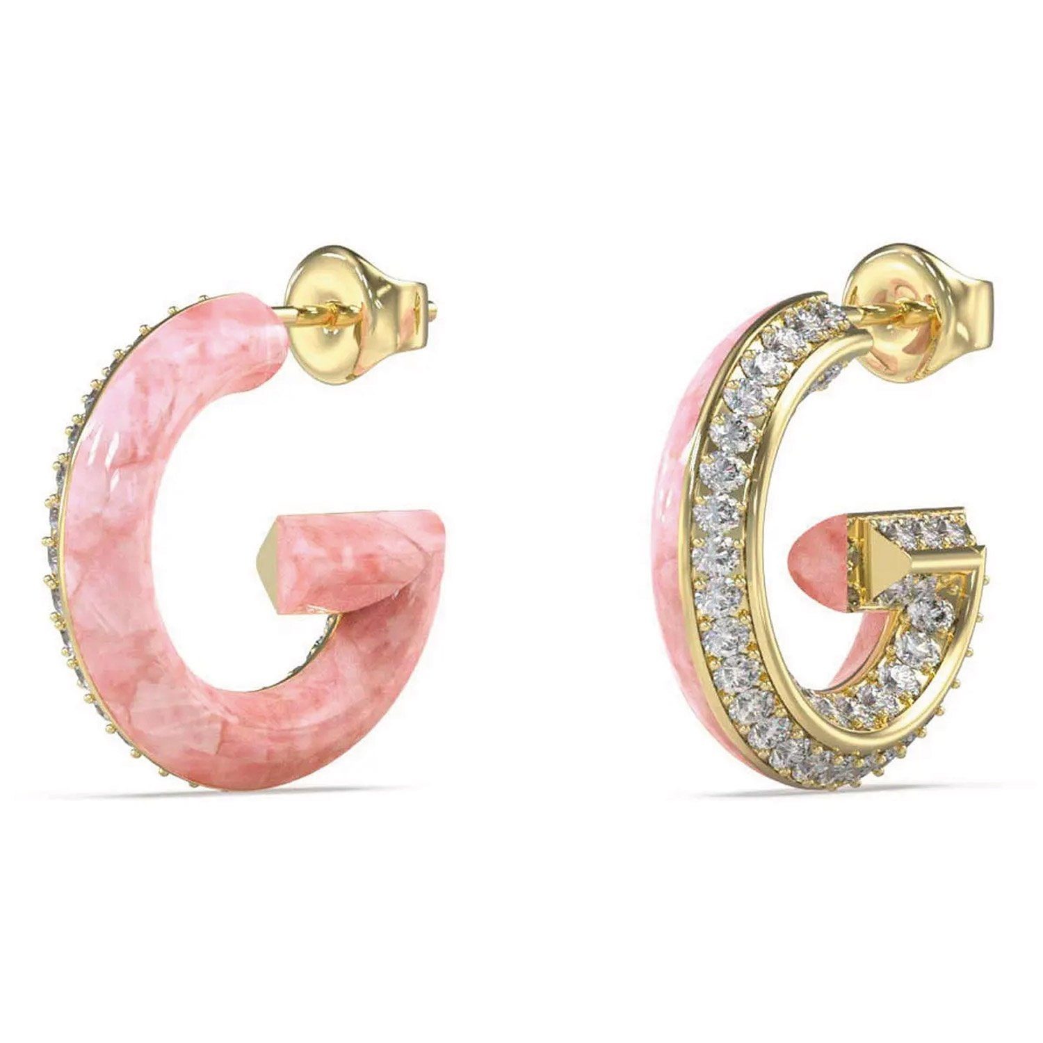 Guess Paar Серьги-кольца Damen-Goldfarben